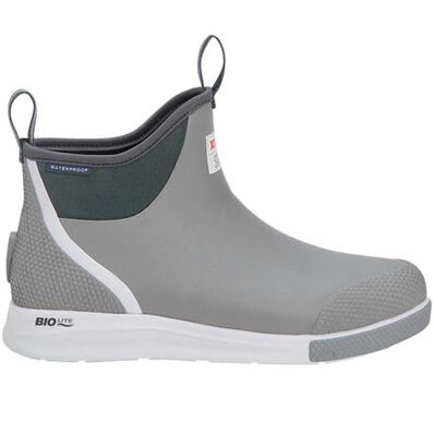 XtraTuf Men's 6in Ankle Deck Sport Boot - Grey