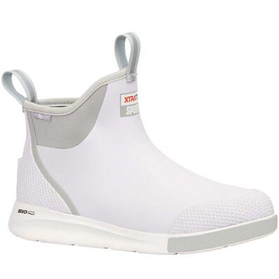 XtraTuf Men's 6in Ankle Deck Sport Boot - White