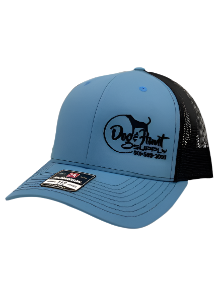 Dog and Hunt Baby Blue w/ Black Mesh Hat