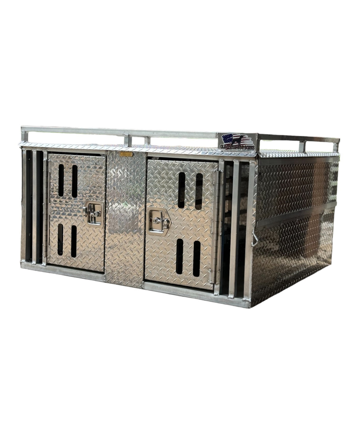 Dog Box Locks Old South 2 Door Enclosed Dog Box