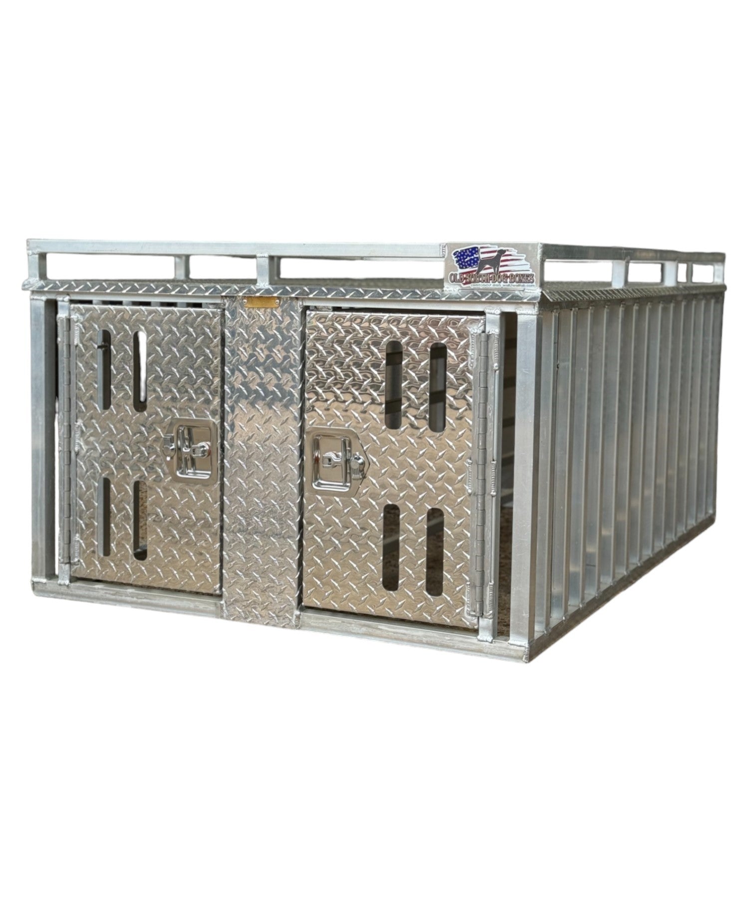 Old South 2 Door Open Dog Box