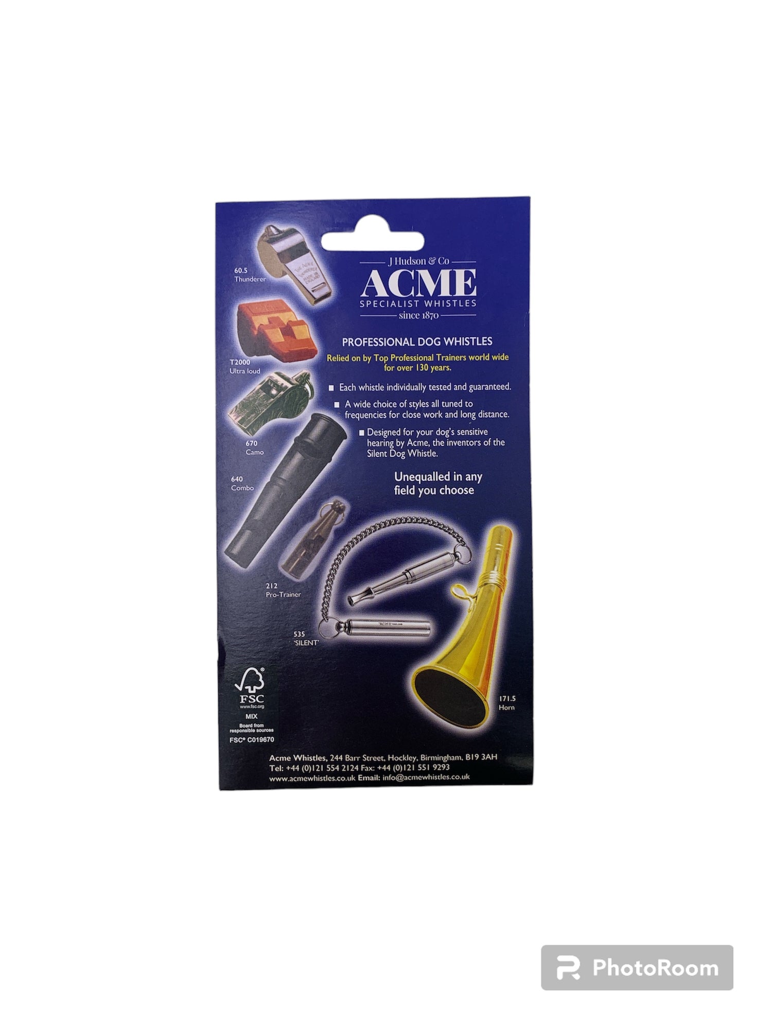 Acme Thunderer Dog Whistle