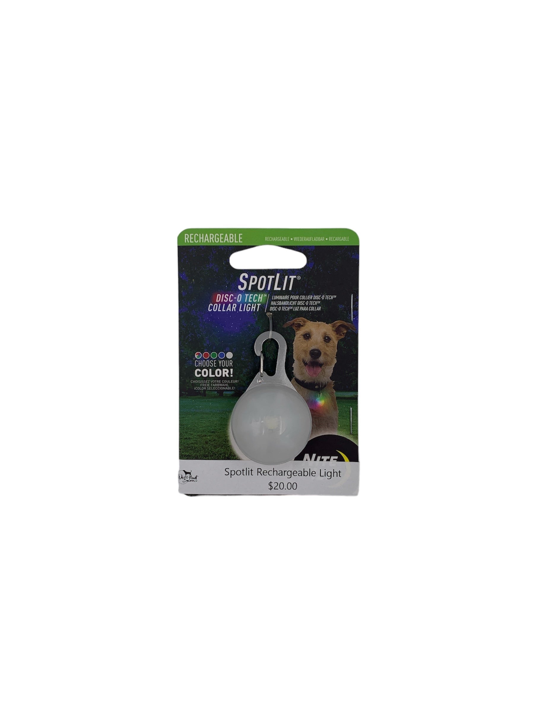 SpotLit Disc-O Tech Collar Light by Nite Ize
