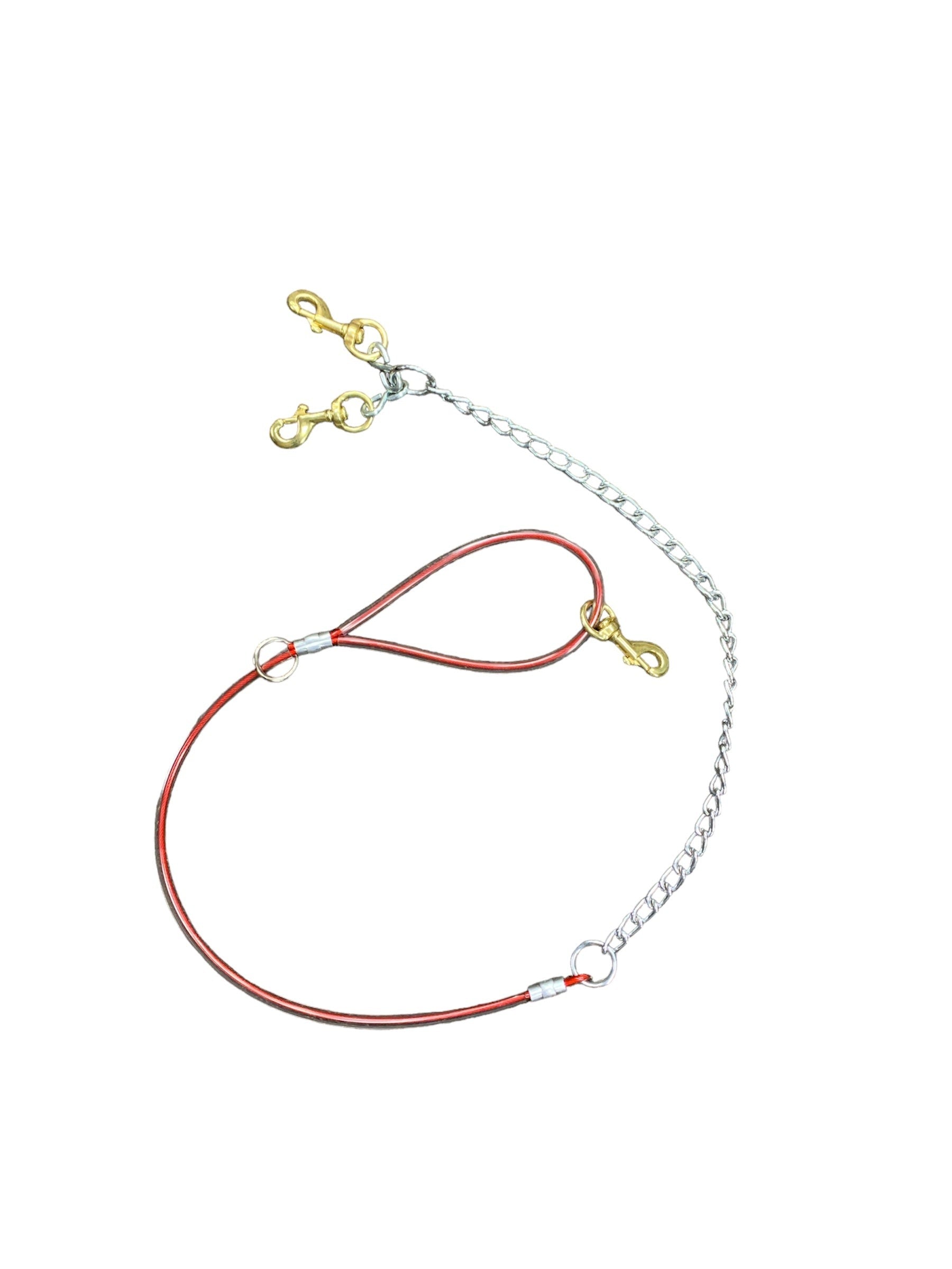 5 ft. Cable 2-Way Lead w/ Chain