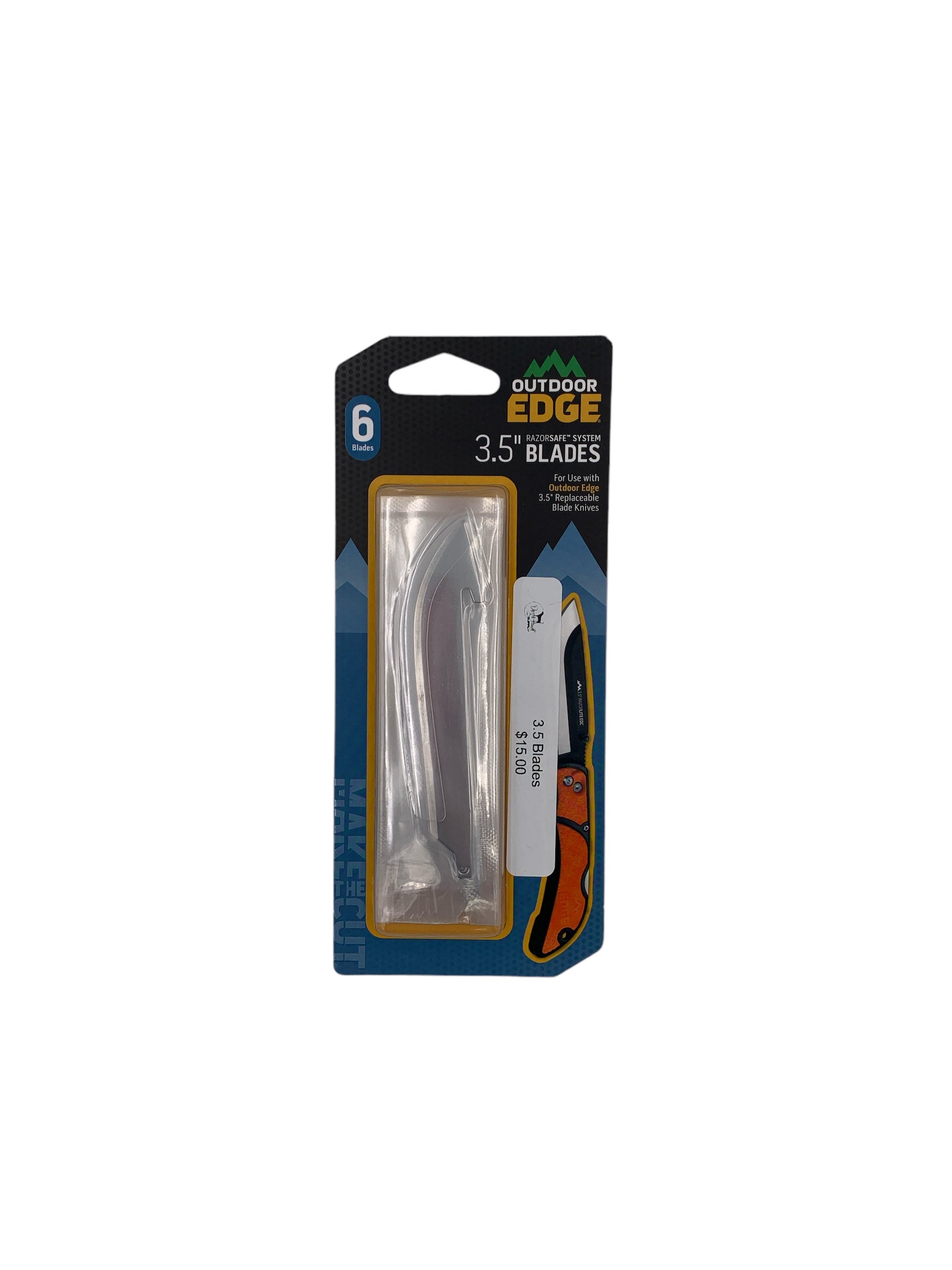 Outdoor Edge 3.5" Razorsafe System  Blades