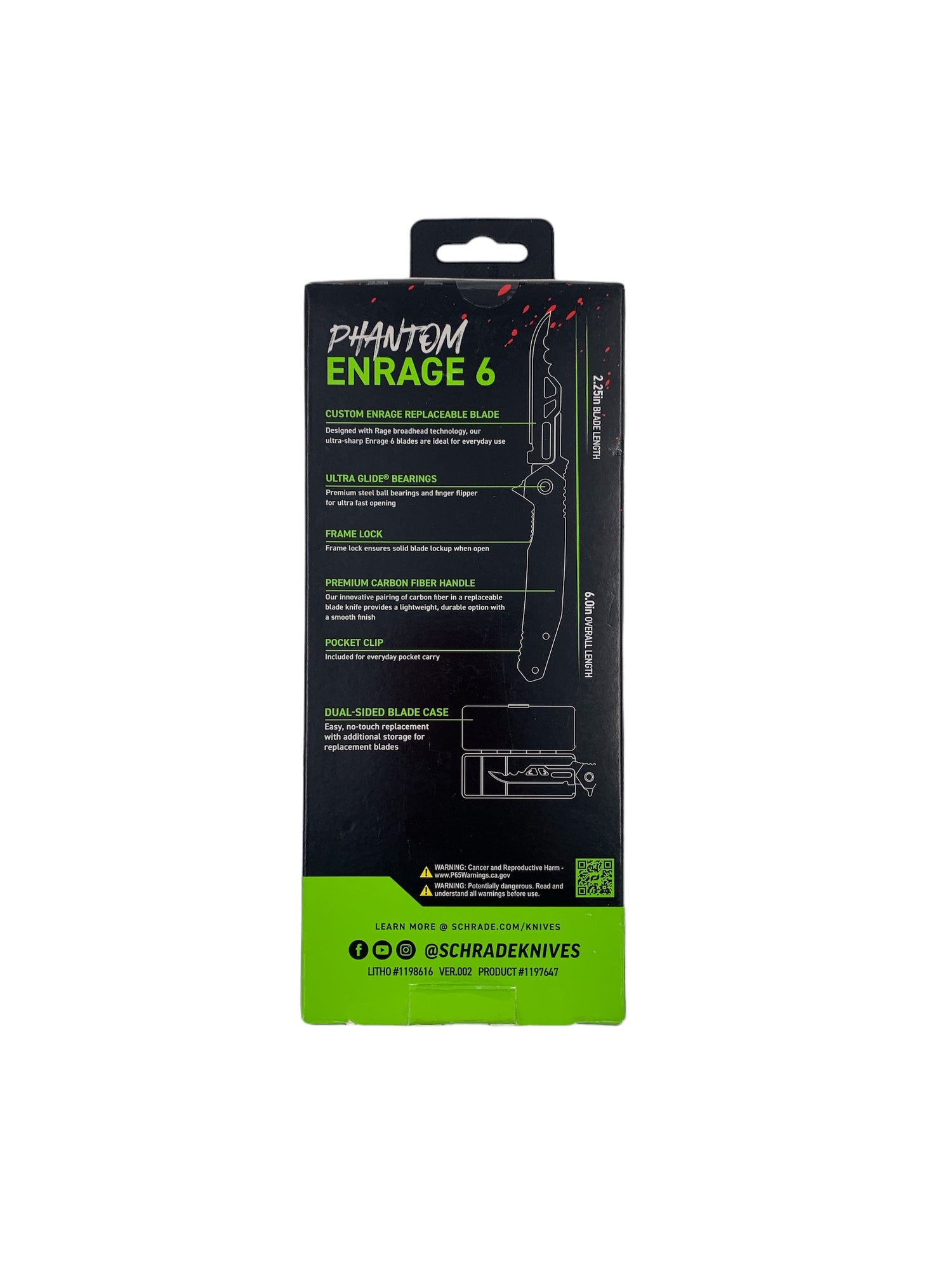 Rage Phantom Enrage 6 Knife