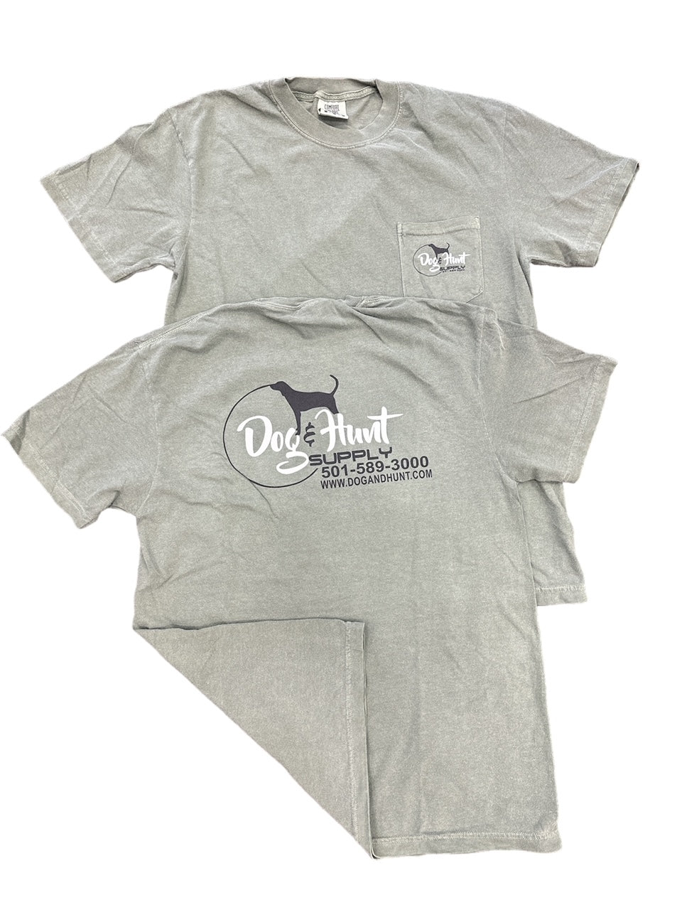Dog and Hunt Olive Green T-Shirt