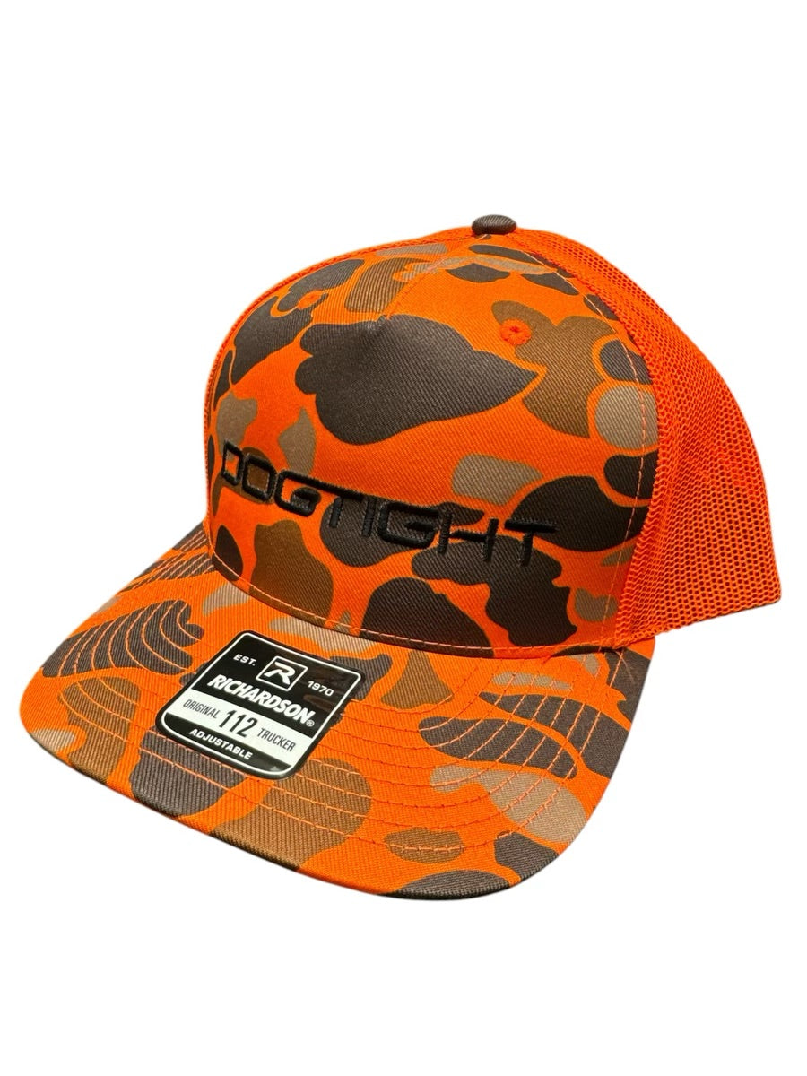 Dogtight Camo Orange w/Orange Mesh Hat