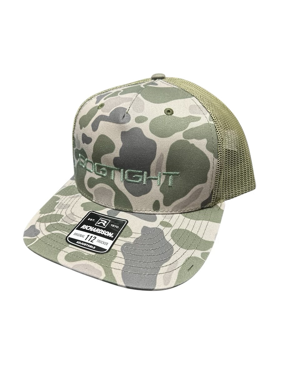 Dogtight Green Camo w/Green Mesh Hat