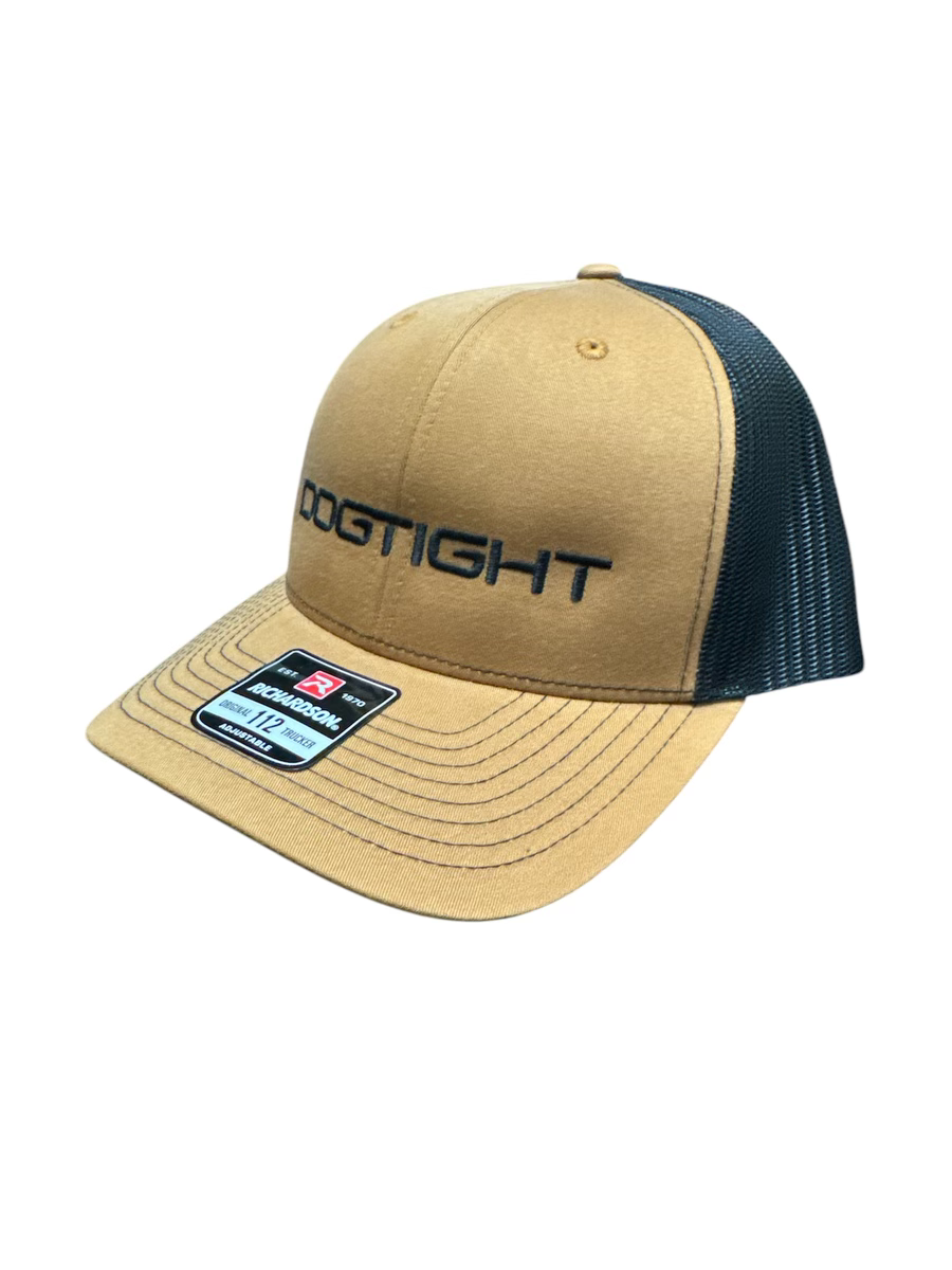 Dogtight Brown w/Black Mesh Hat