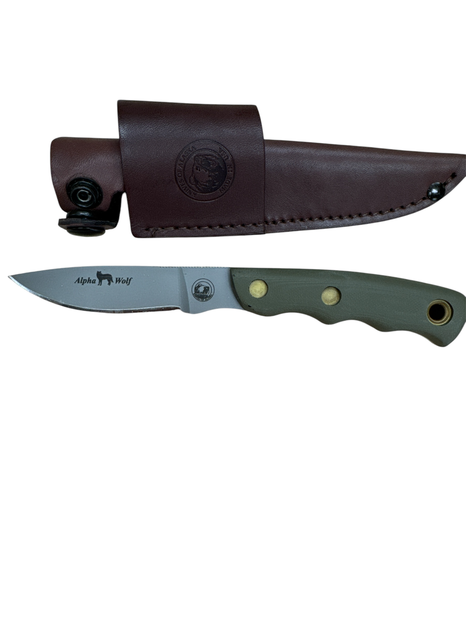 Knives of Alaska - Alpha Wolf D2 Knife