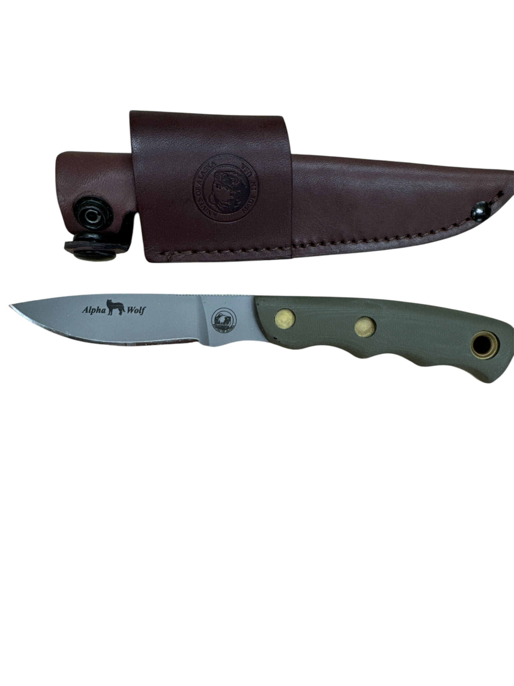 Knives of Alaska - Alpha Wolf D2 Knife