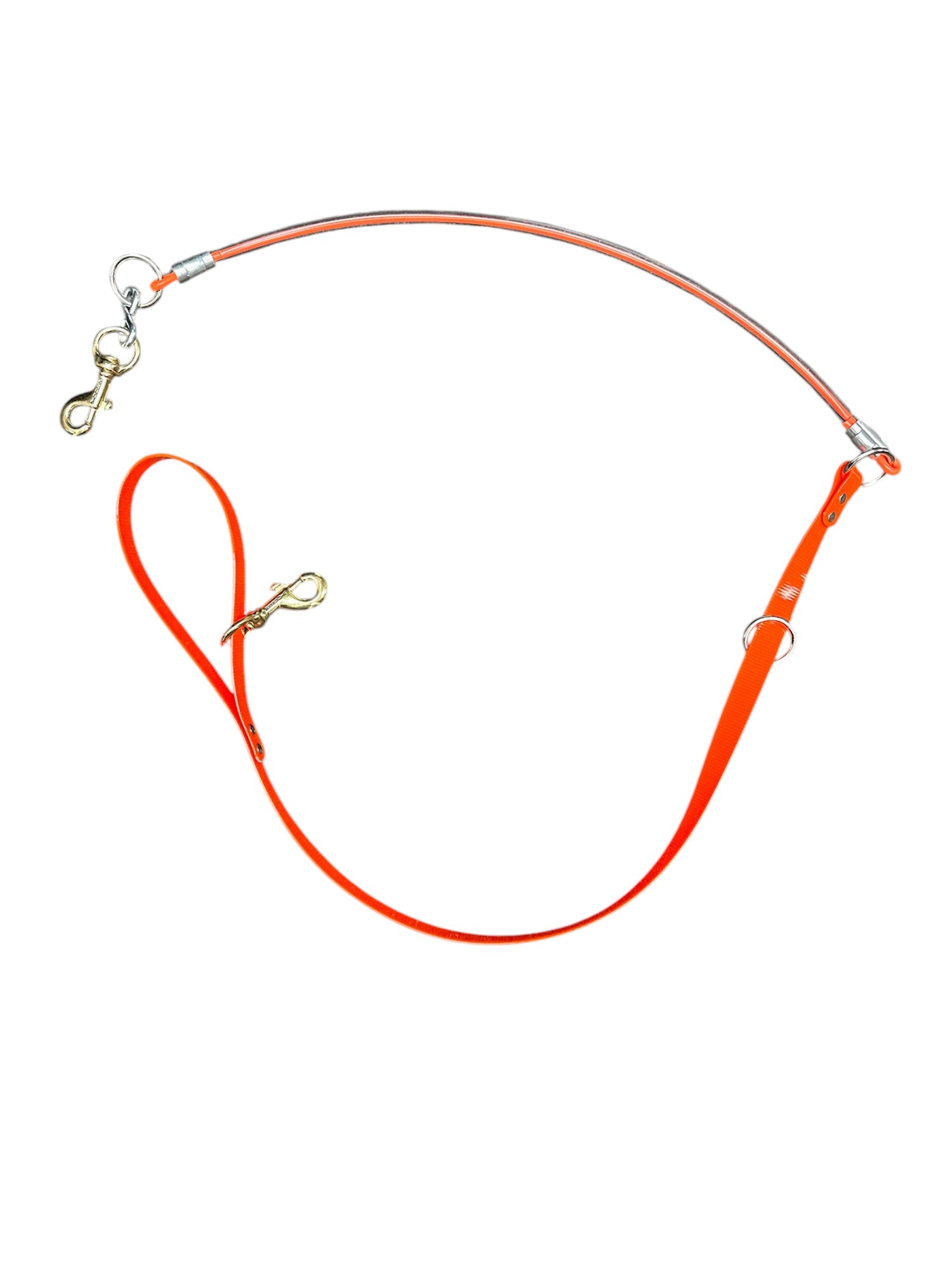 5ft. Dayglo Strap Lead w/ Cable