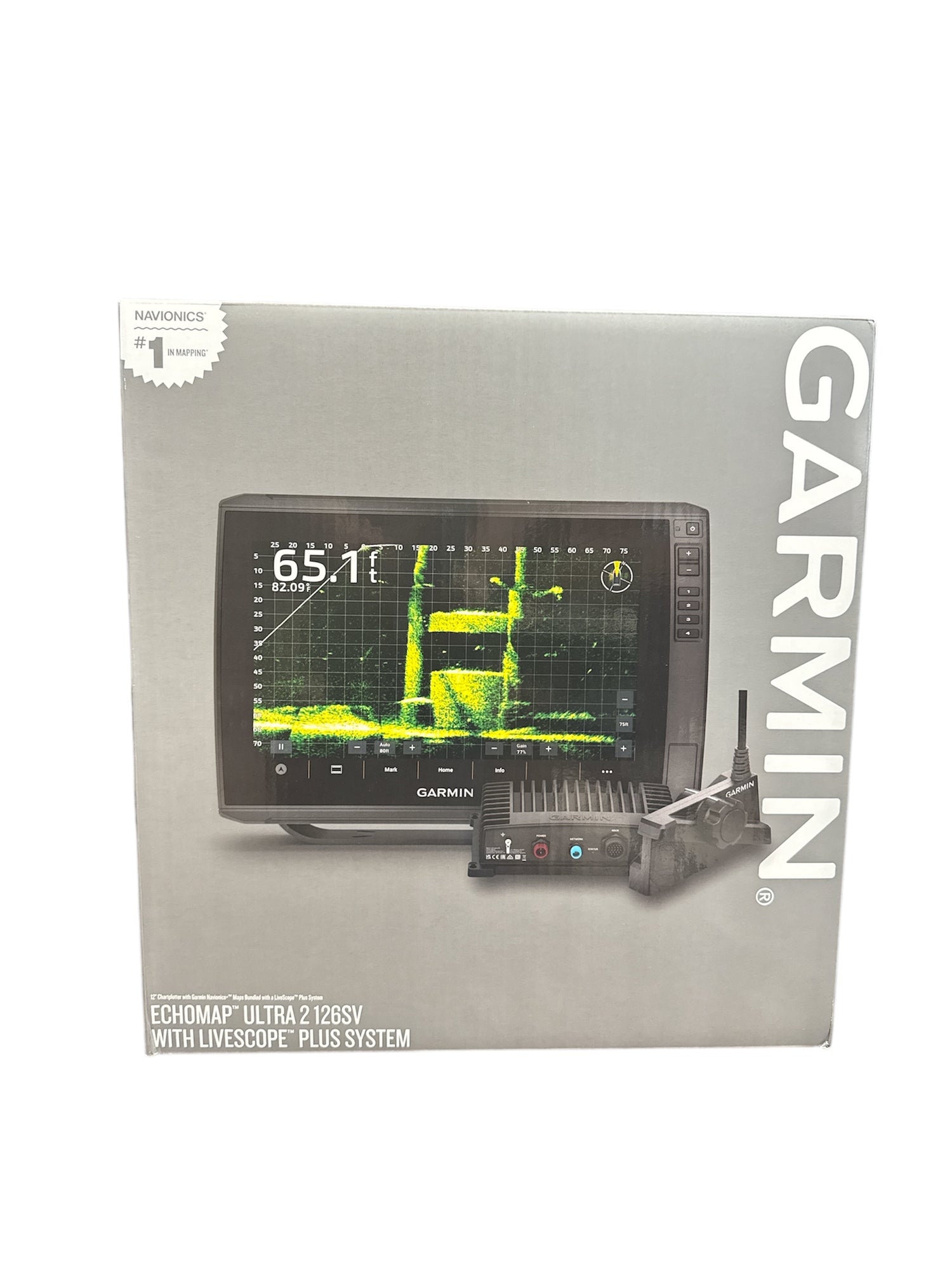 Garmin Echomap Ultra 2 126SV with Livescope Plus System