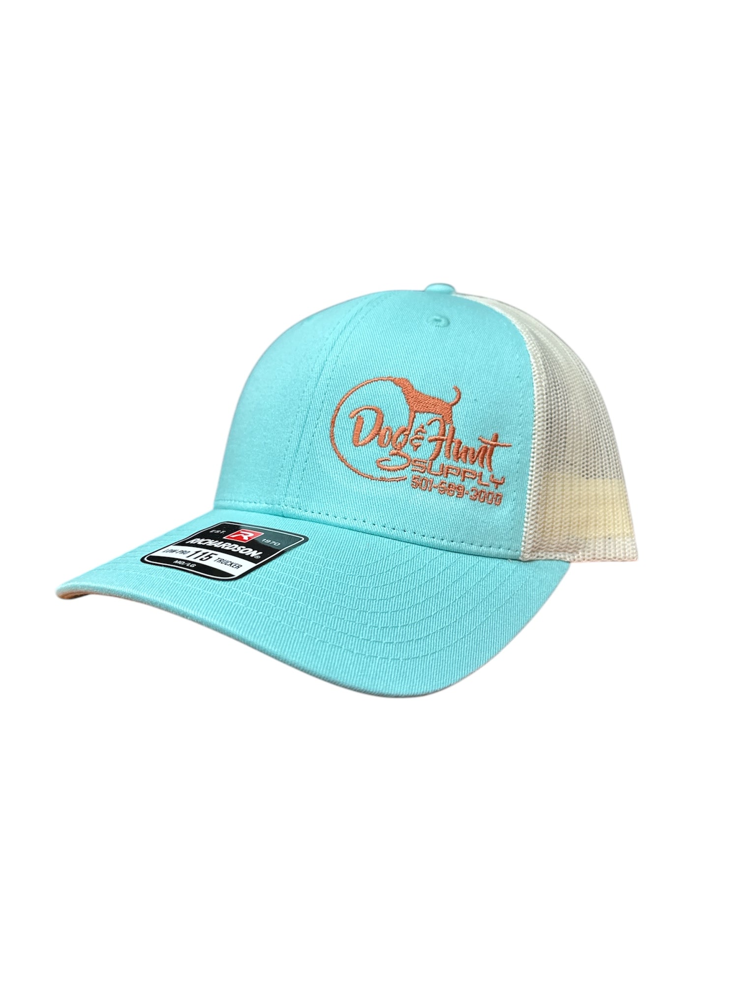 LIMITED EDITION Dog and Hunt Baby Blue w/ Orange Logo