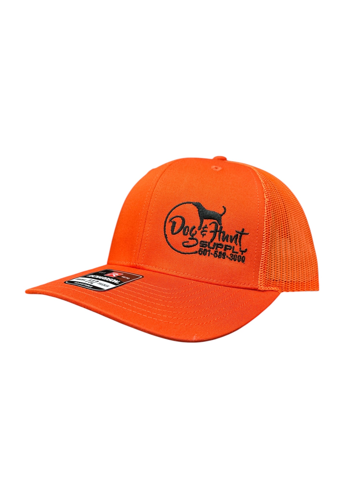 Dog and Hunt Orange w/ Orange Mesh Hat