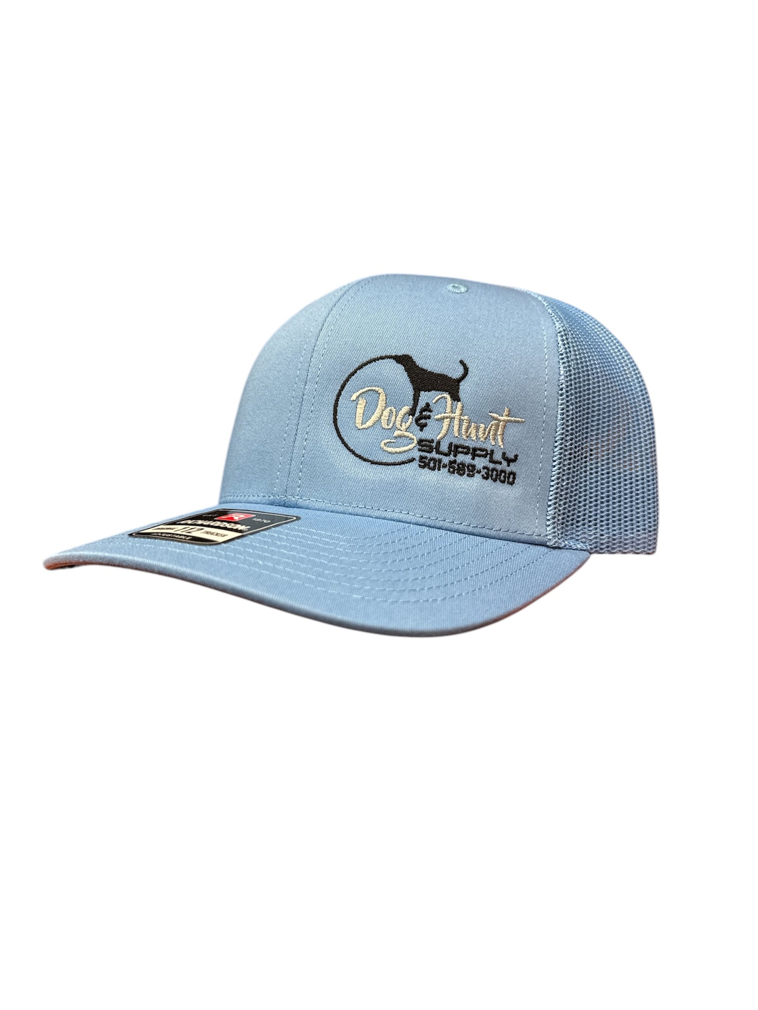 Dog and Hunt Baby Blue w/ Blue Mesh Hat