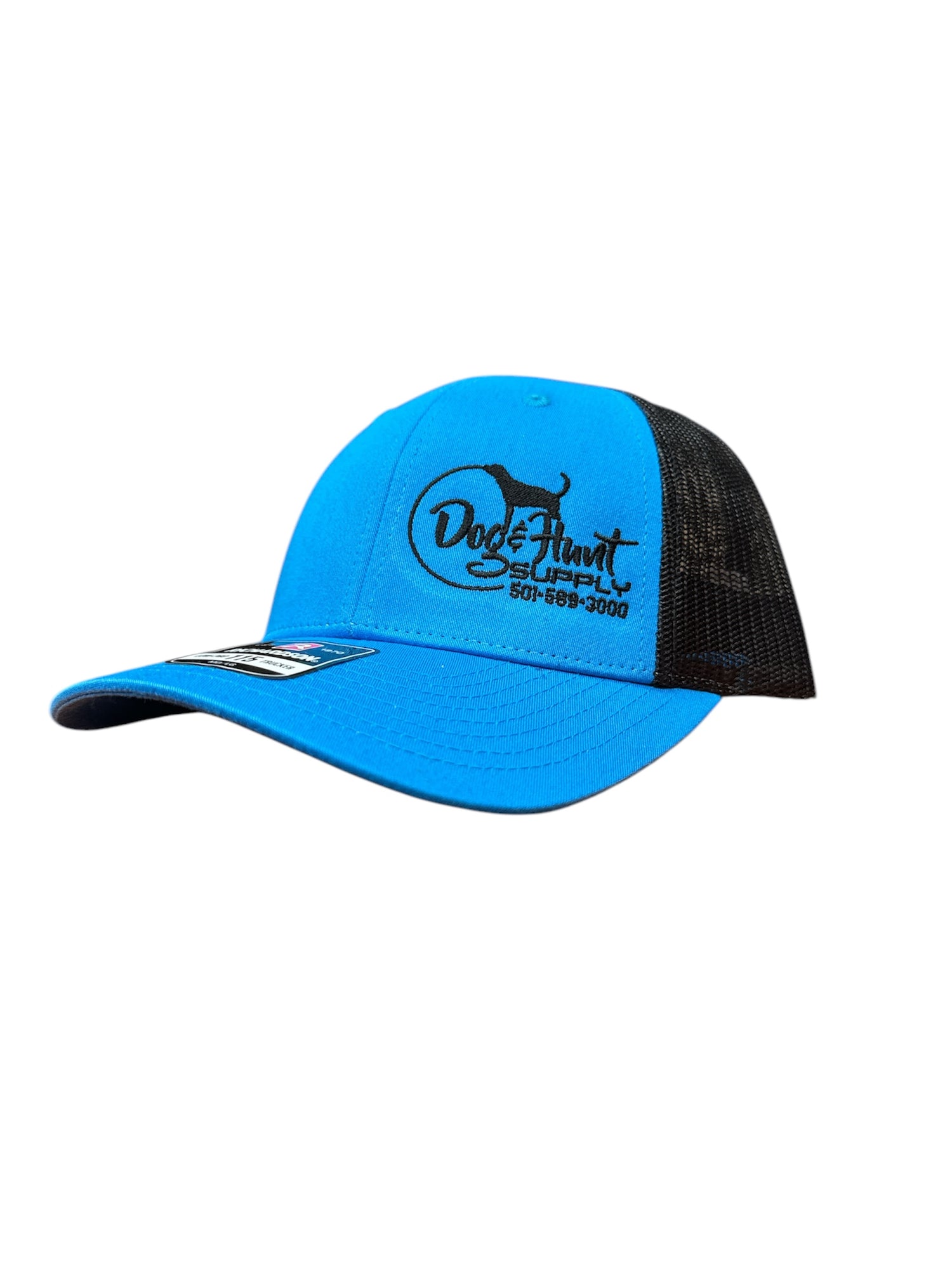Dog and Hunt Blue & Black Hat