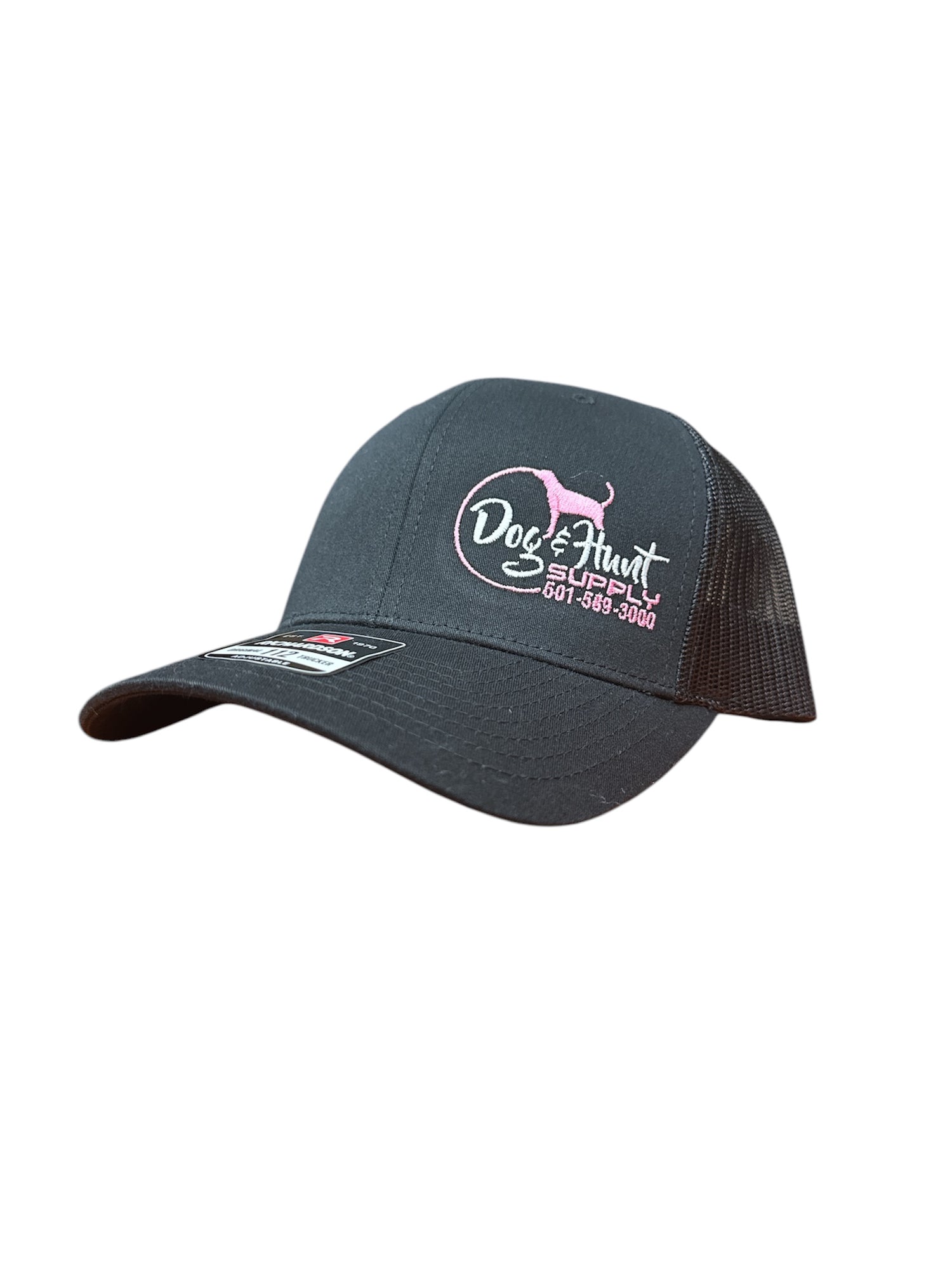Dog and Hunt Black & Pink Logo Hat