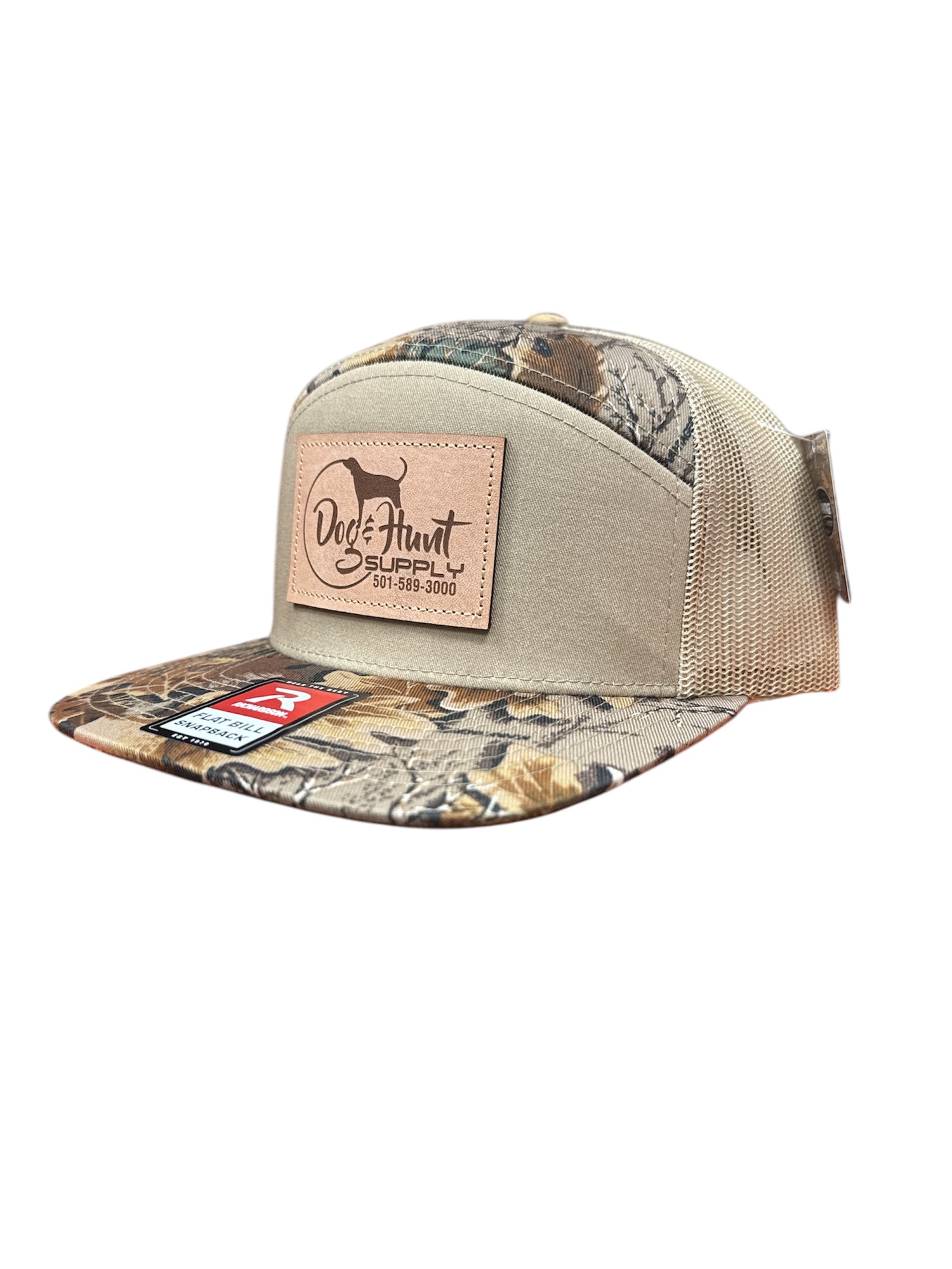Dog and Hunt Flat Bill RealTree Camo with Patch