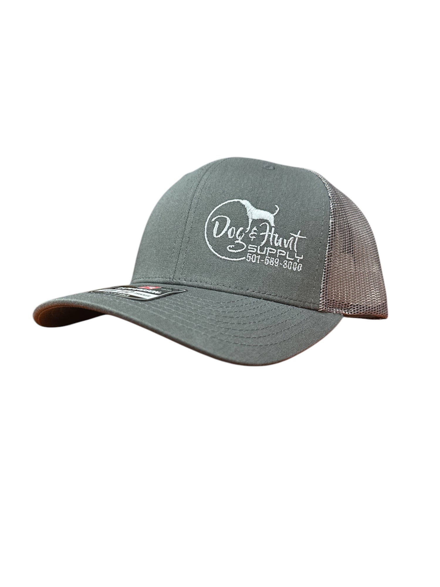 Dog and Hunt Gray w/ White Logo