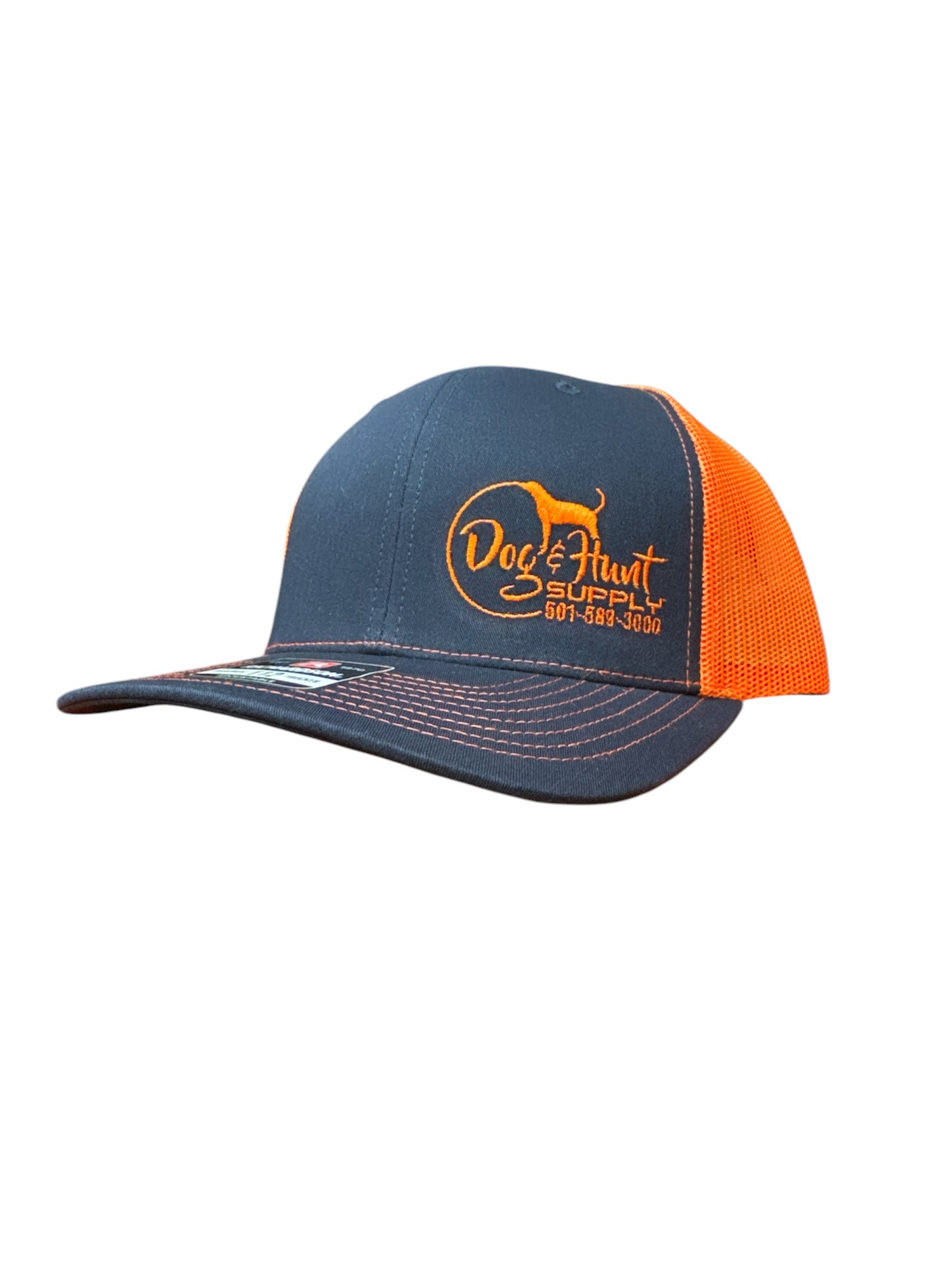 Dog and Hunt Navy & Orange Hat