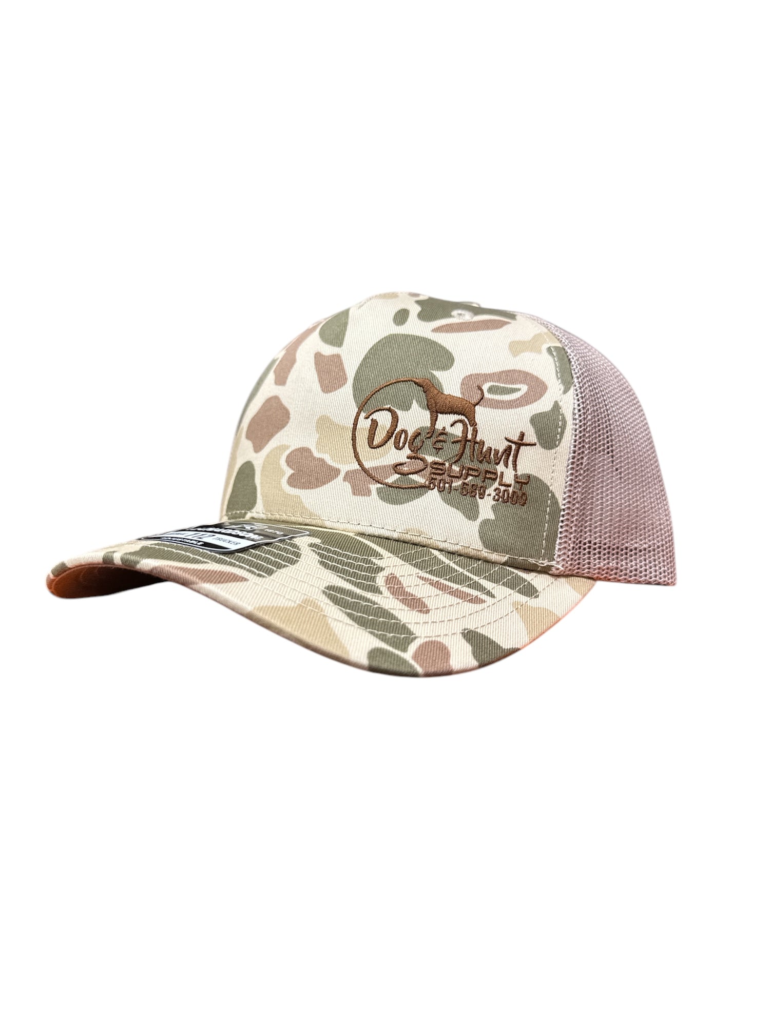 Dog and Hunt Duck Camo Hat