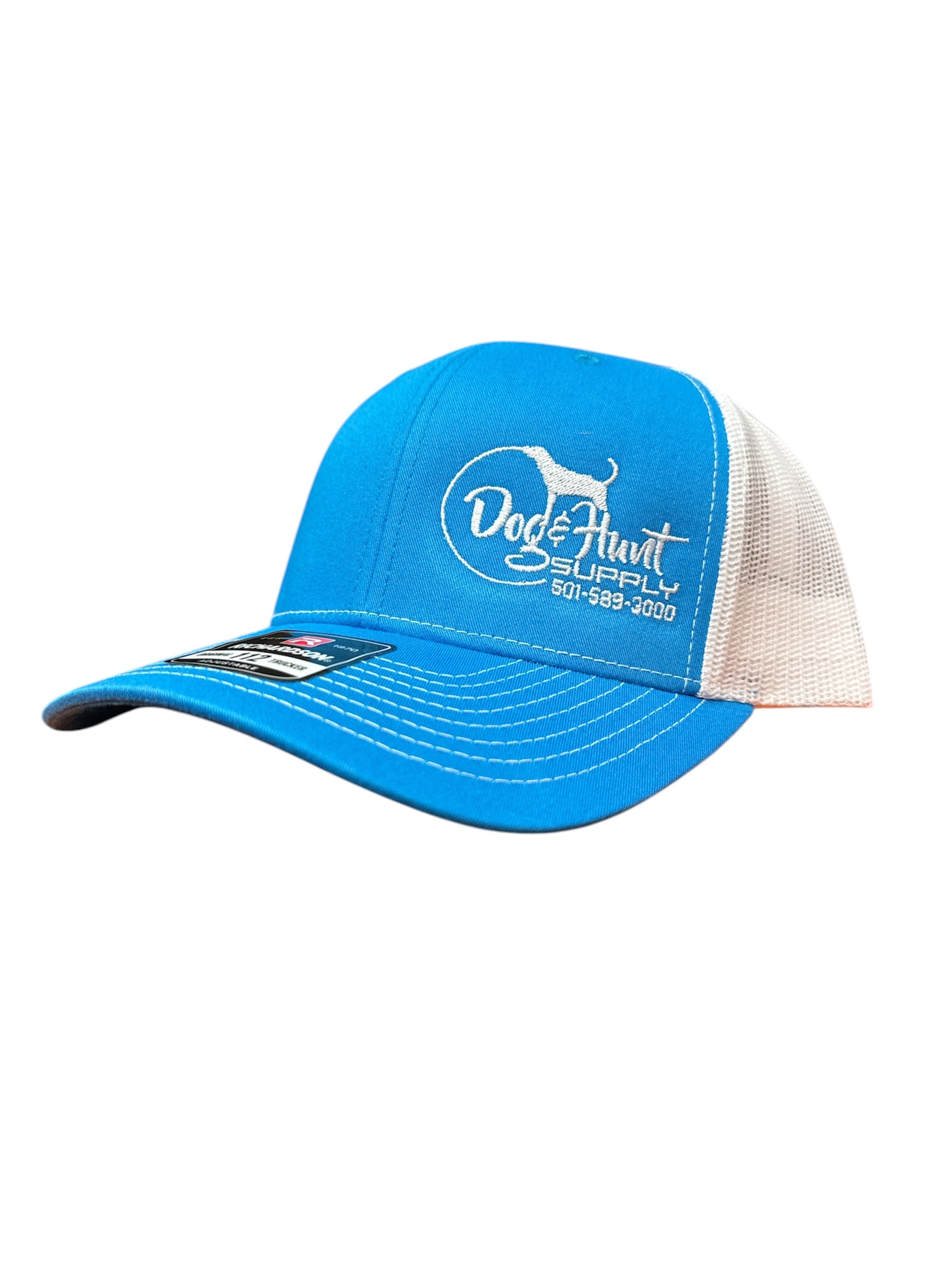 Dog and Hunt Baby Blue w/ White Mesh Hat