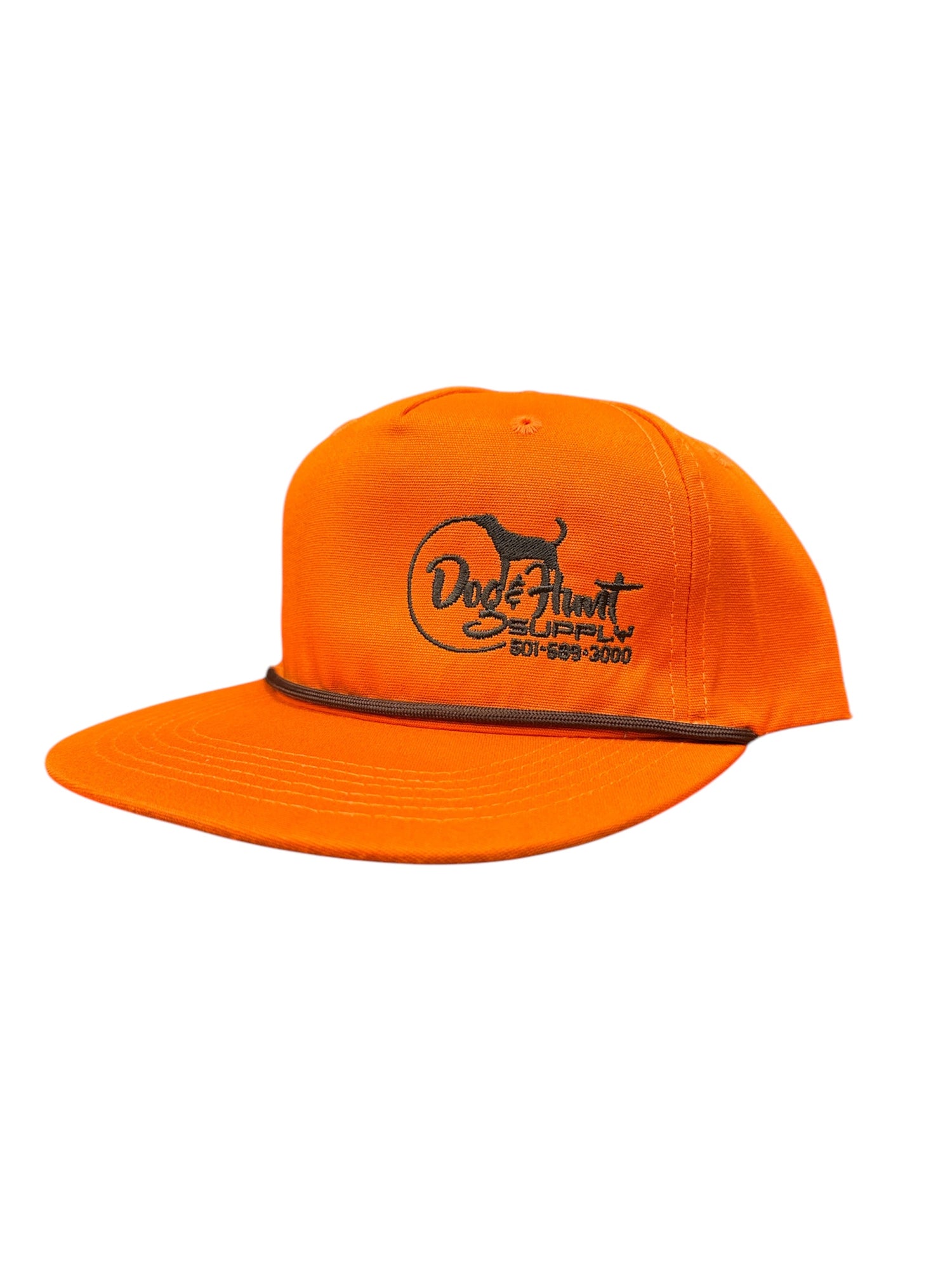 Dog and Hunt Orange Flat Bill Hat