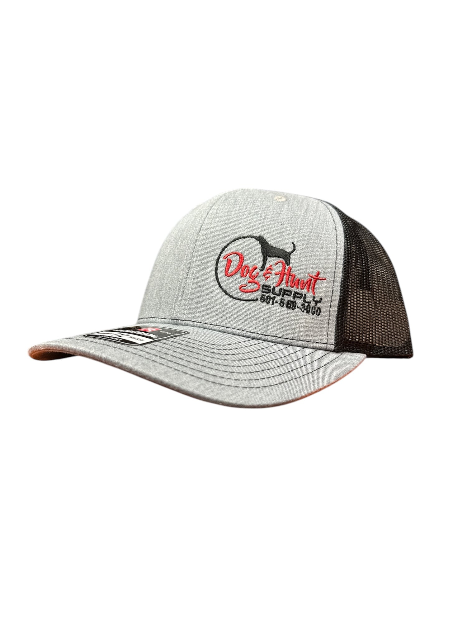 Dog and Hunt Gray w/ Black Mesh Hat