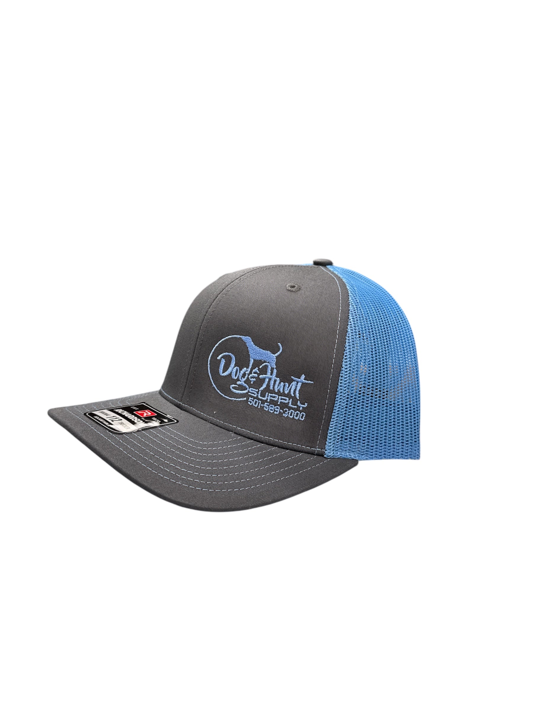 Dog and Hunt Gray w/ Light Blue Mesh