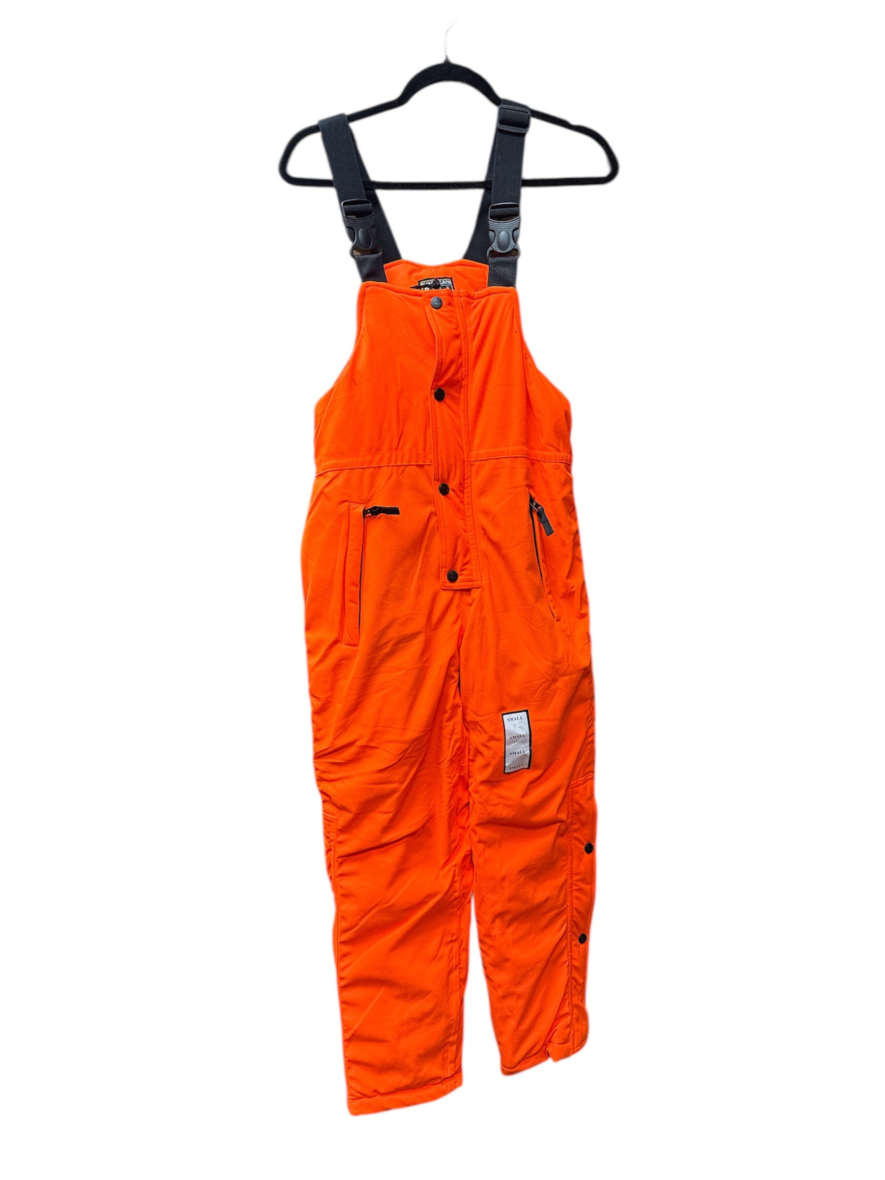 World Famous Sports Waterproof Bibs – Blaze Camo, Adjustable