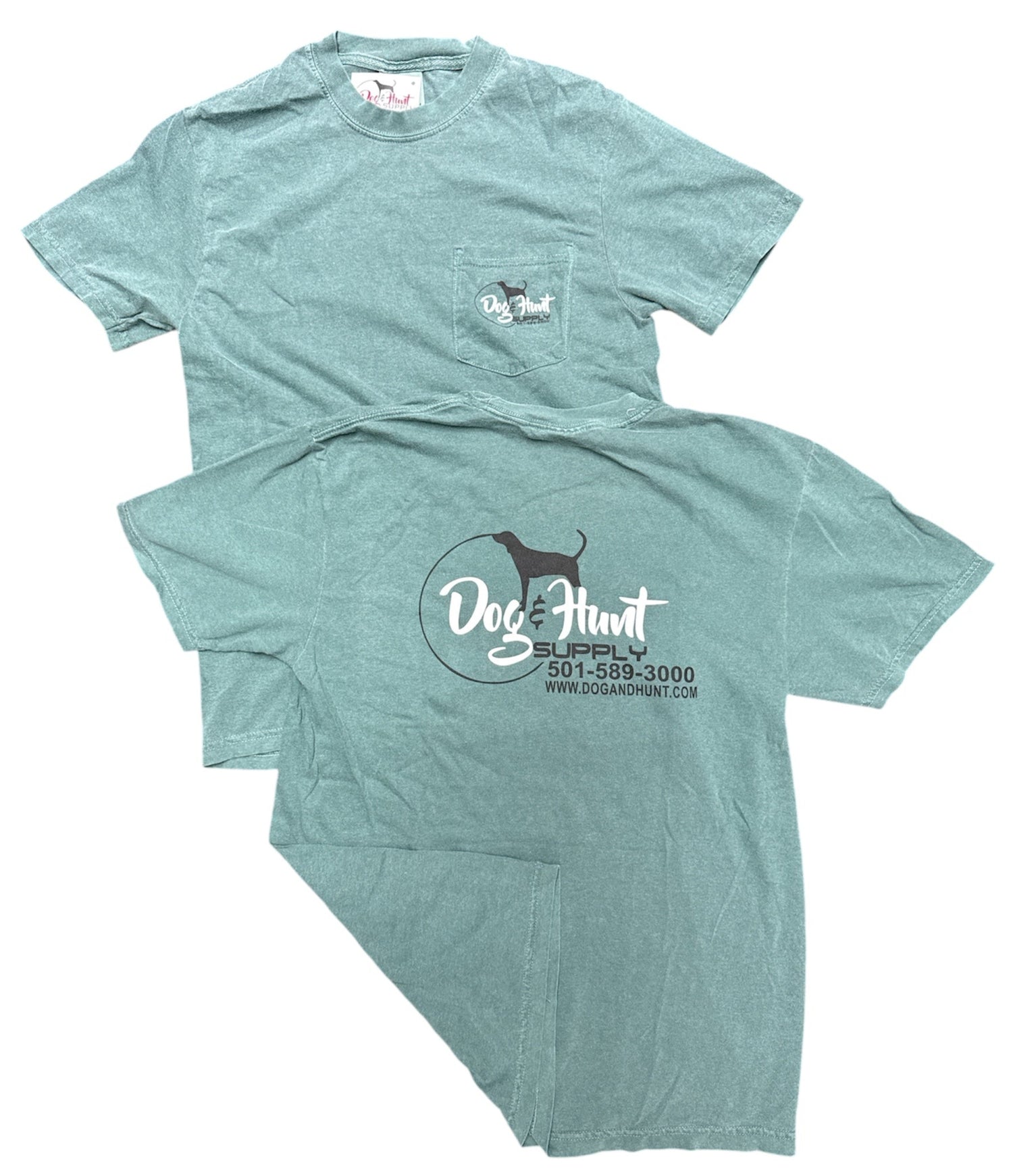 Dog and Hunt Green T-Shirt