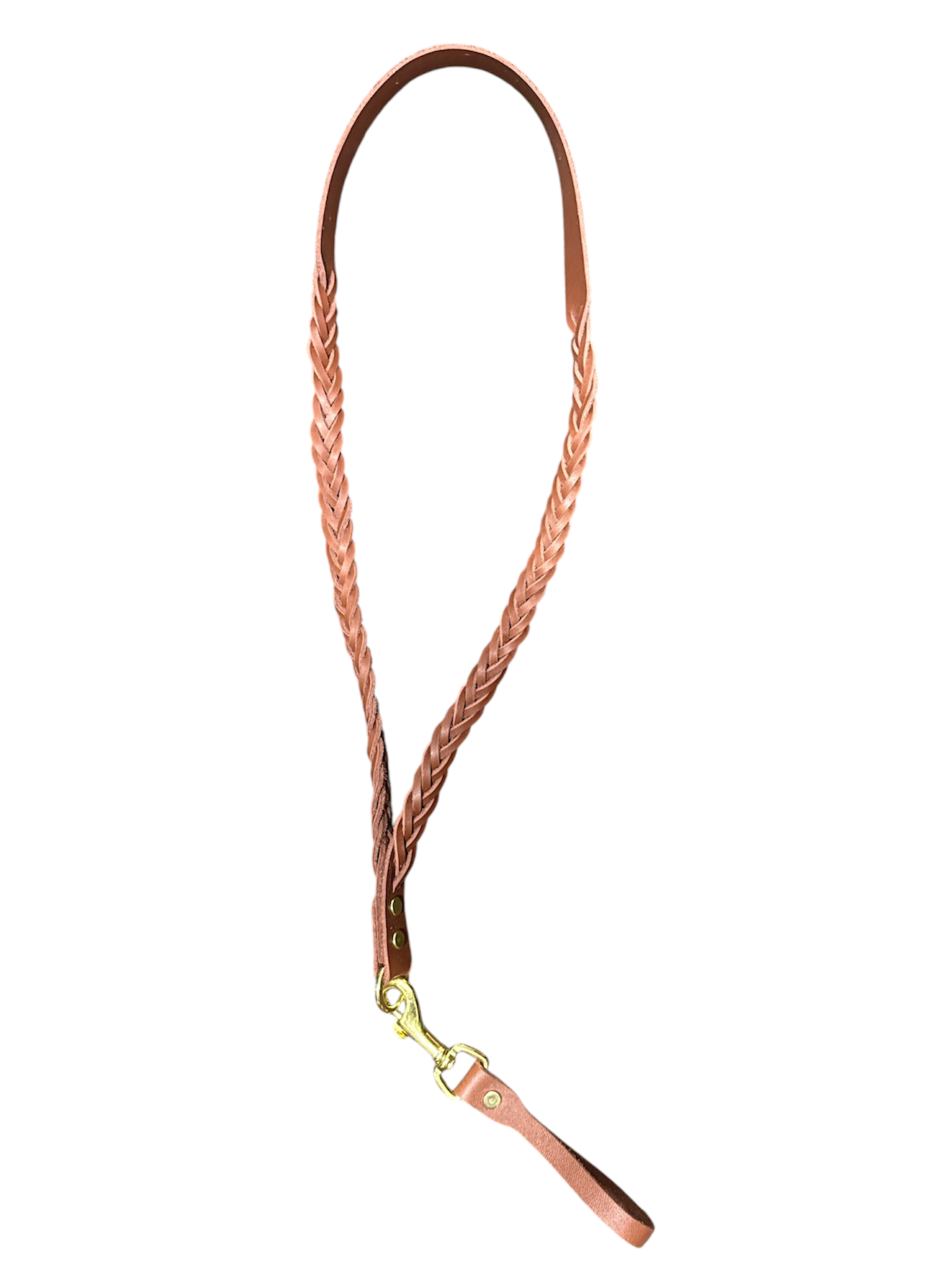 Leather Braided Lanyard