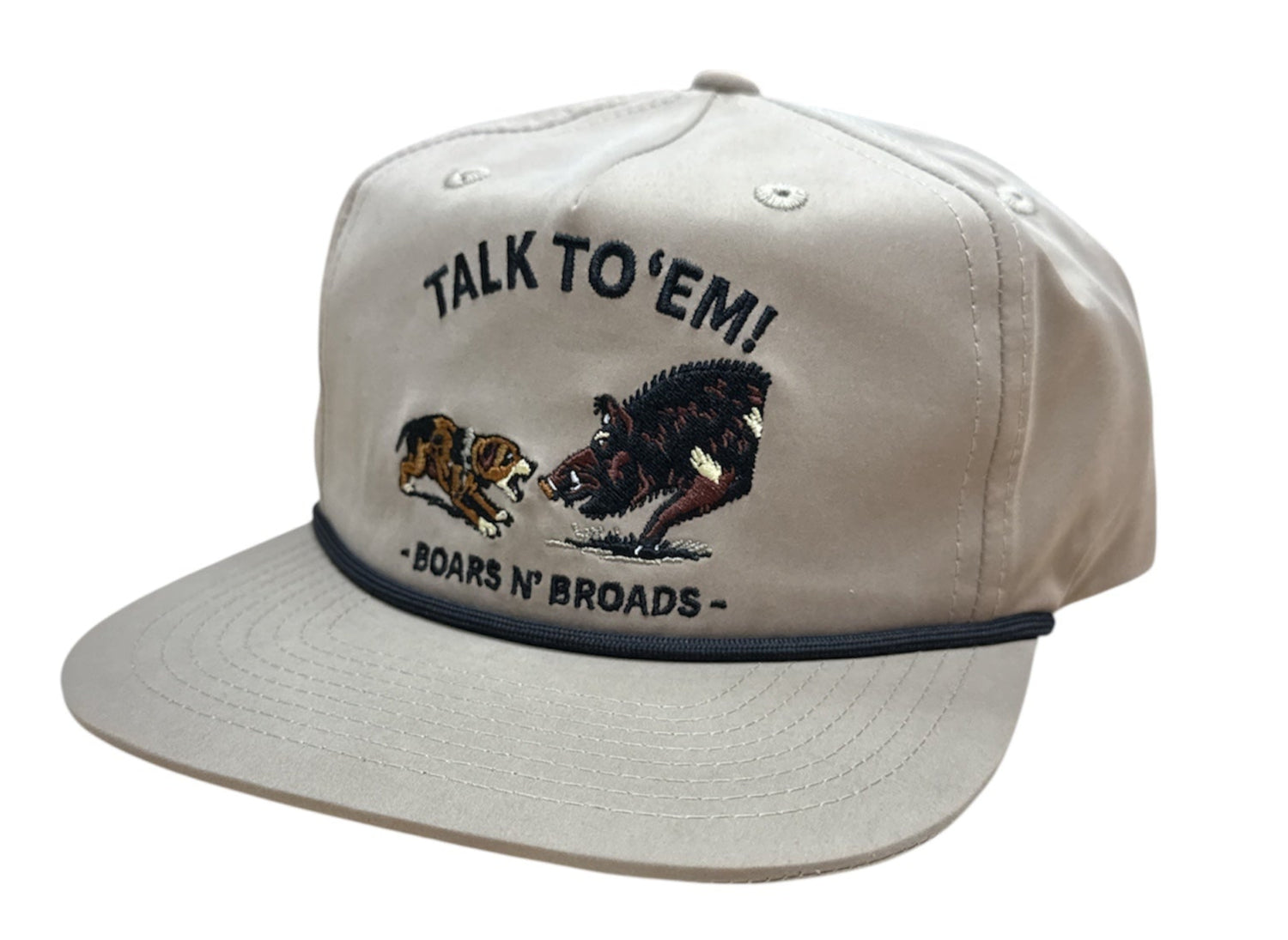 BNB Talk To 'Em Flat Bill Hat