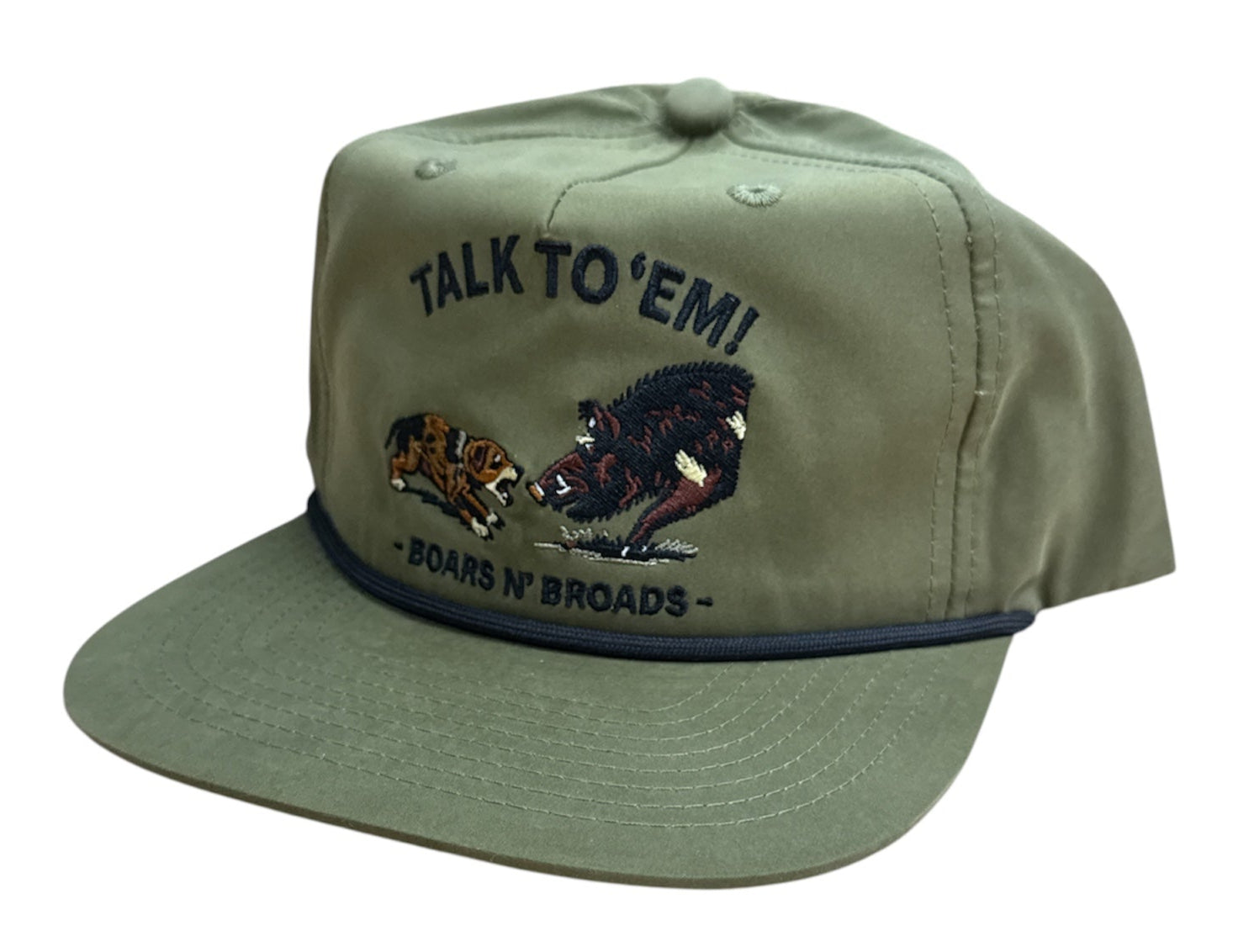 BNB Talk To 'Em Flat Bill Hat