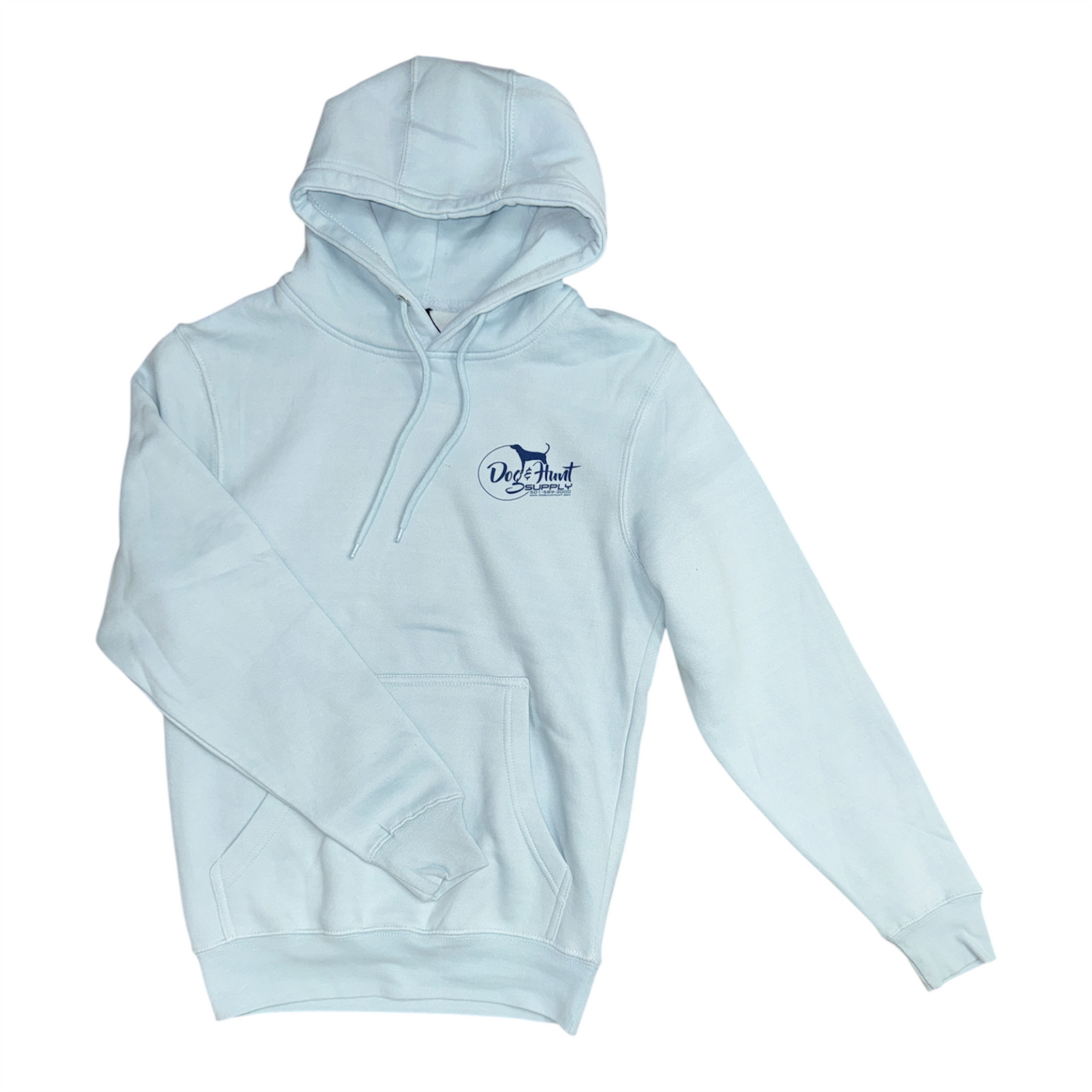 Dog and Hunt Hoodie - Baby Blue