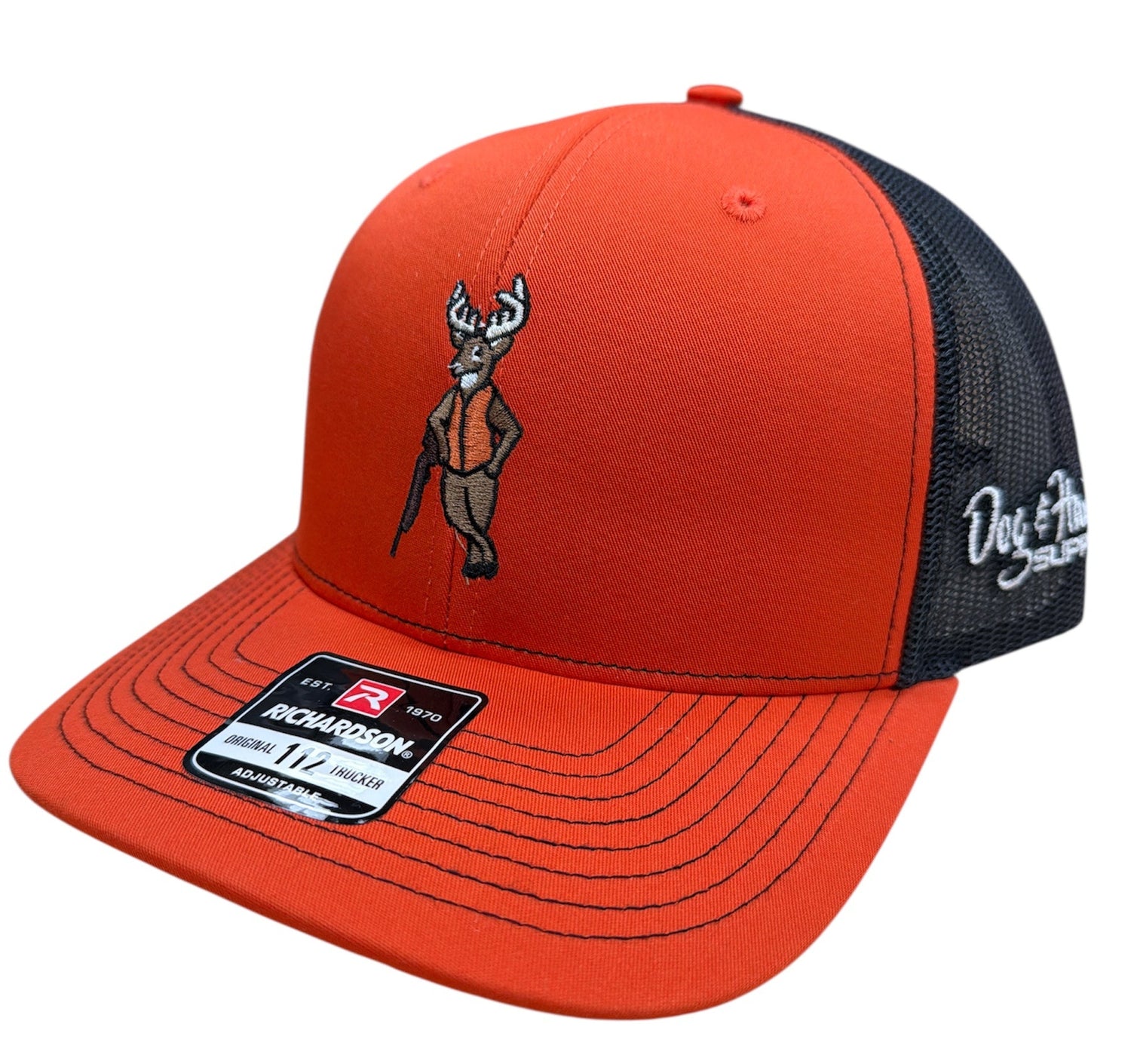 NEW Dog and Hunt Deer Hunter Orange w/ Black Mesh