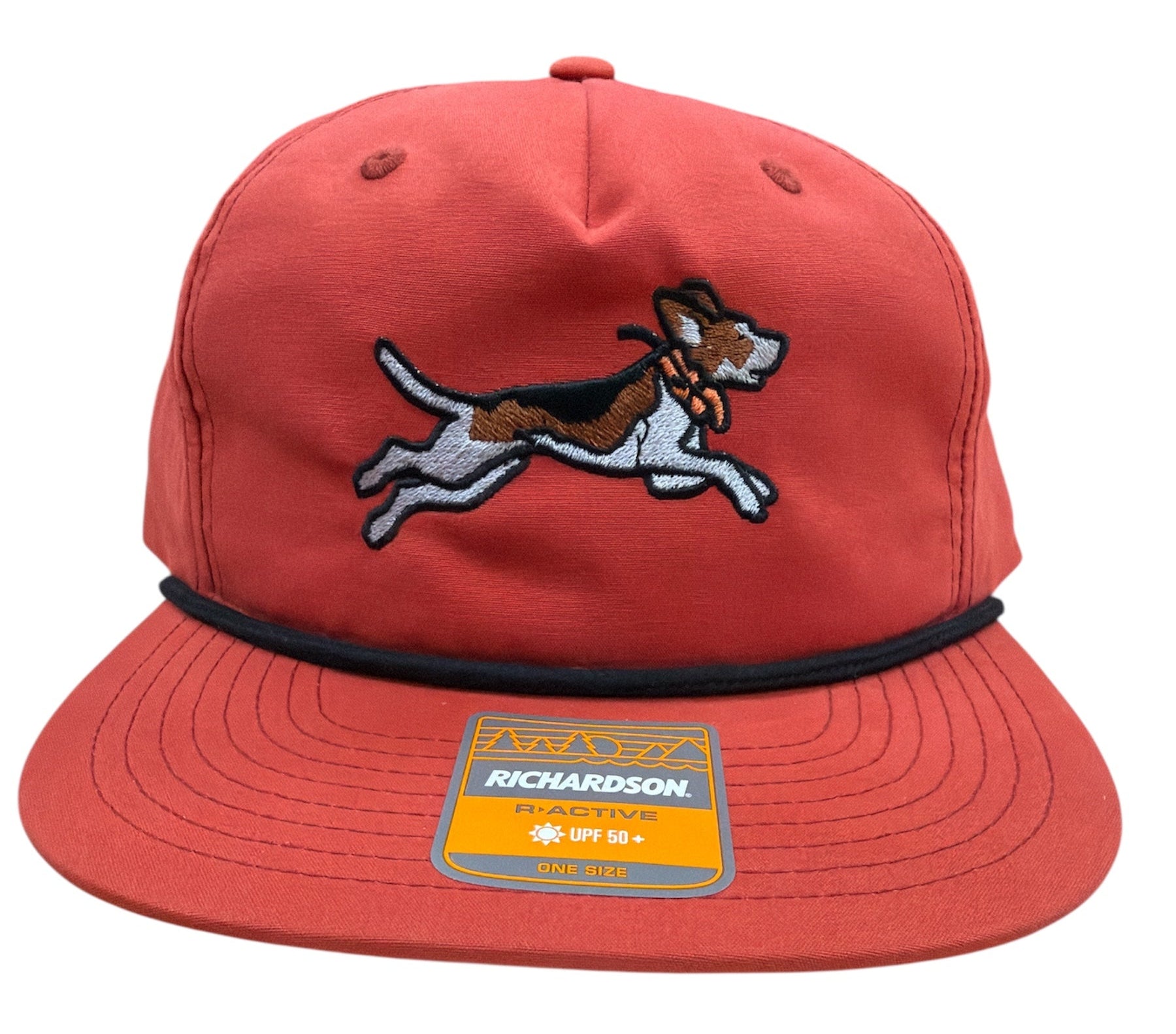 NEW Dog and Hunt Running Dog Orange Rope Hat