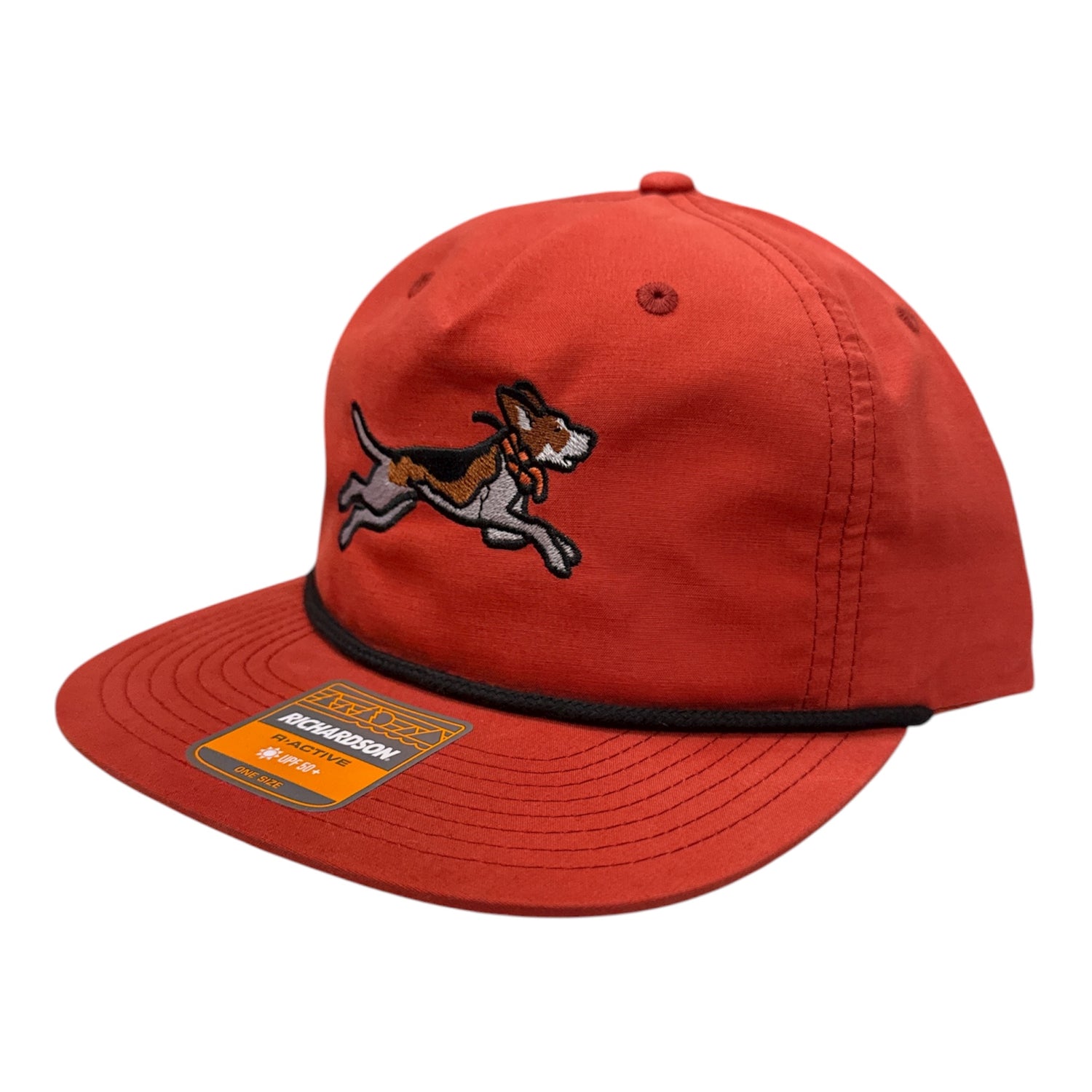 NEW Dog and Hunt Running Dog Orange Rope Hat