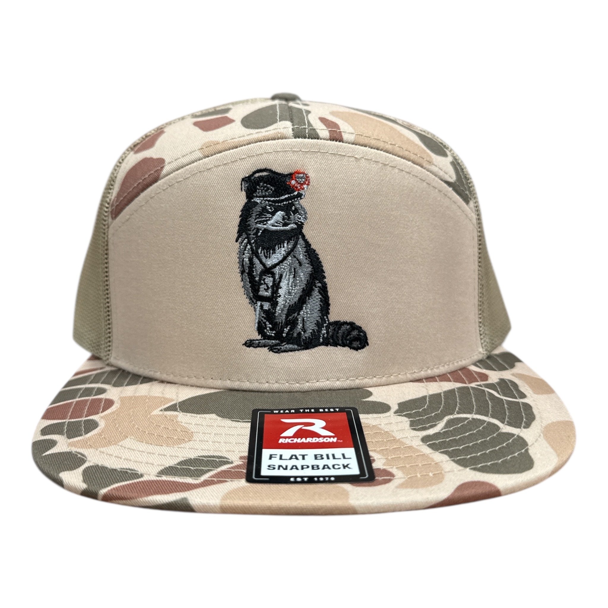 NEW Dog and Hunt Coon Hunter Light Duck Camo Flat Bill