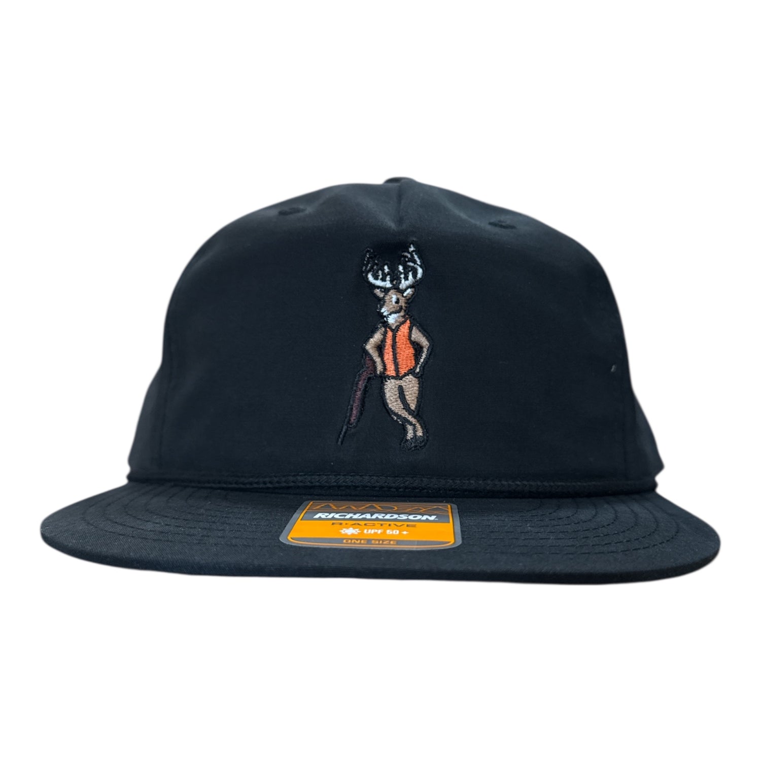 NEW Dog and Hunt Deer Hunter Black Rope Hat