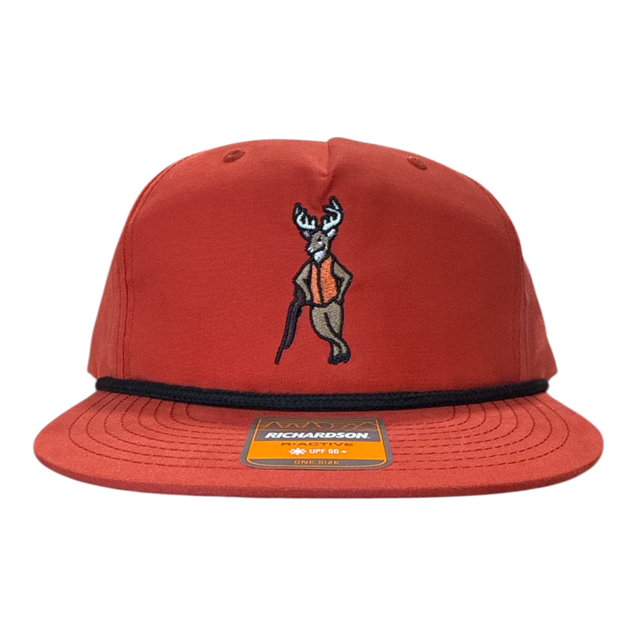 NEW Dog and Hunt Deer Hunter Orange Rope Hat