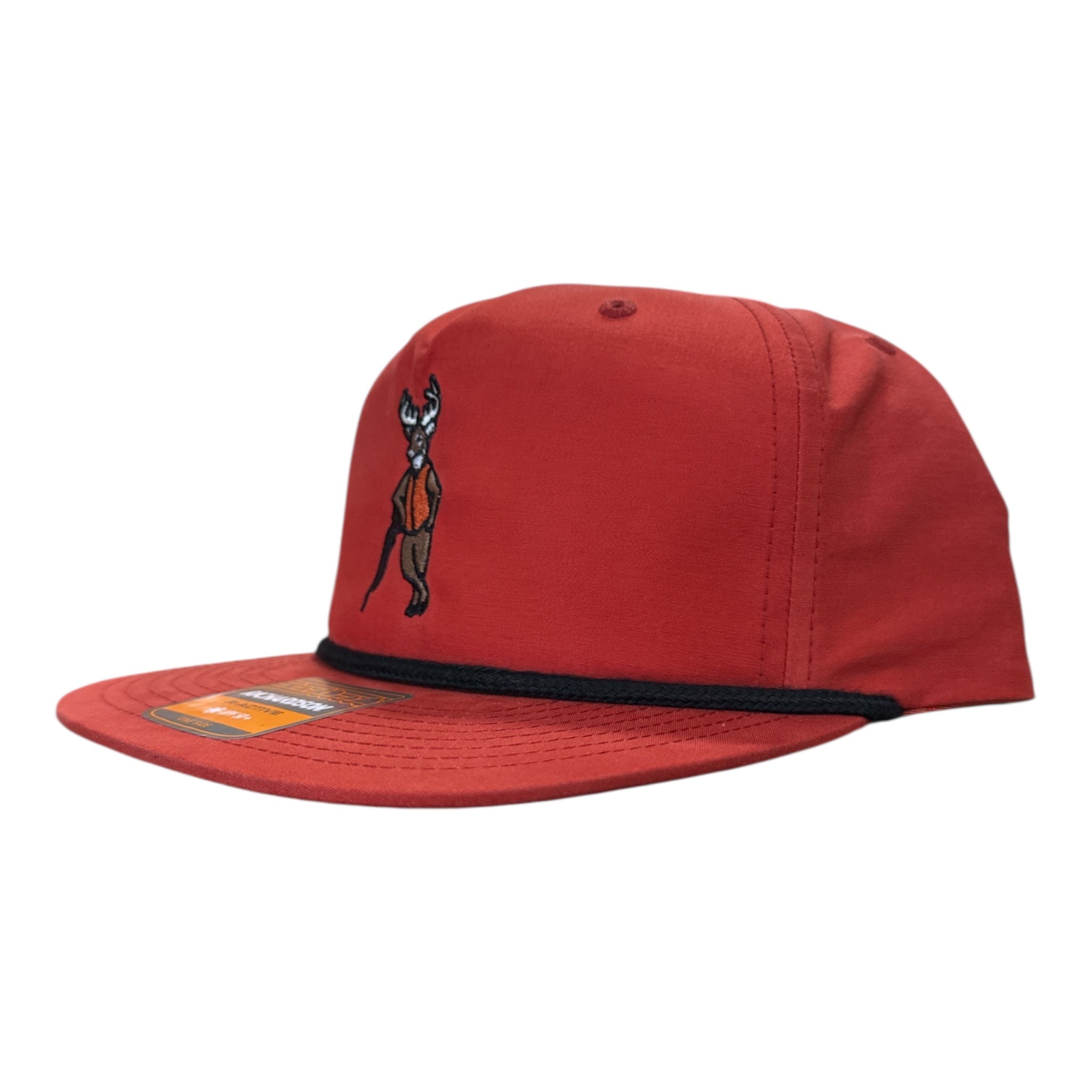 NEW Dog and Hunt Deer Hunter Orange Rope Hat