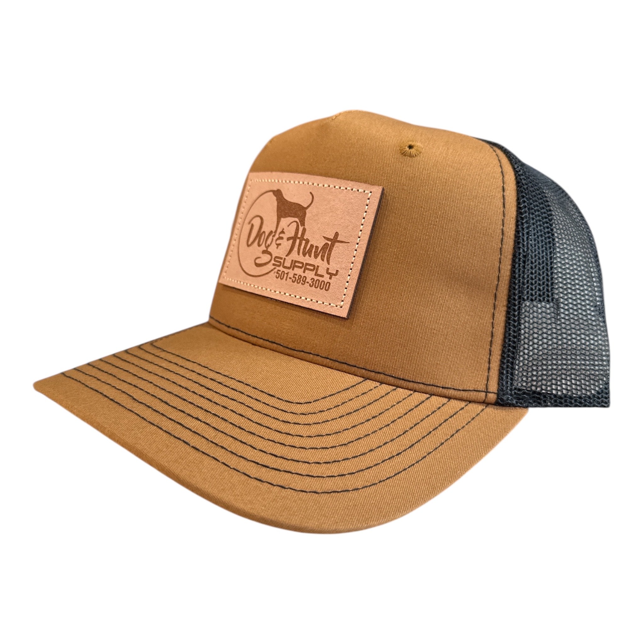 Dog and Hunt Dark Tan w/ Black Mesh Patch