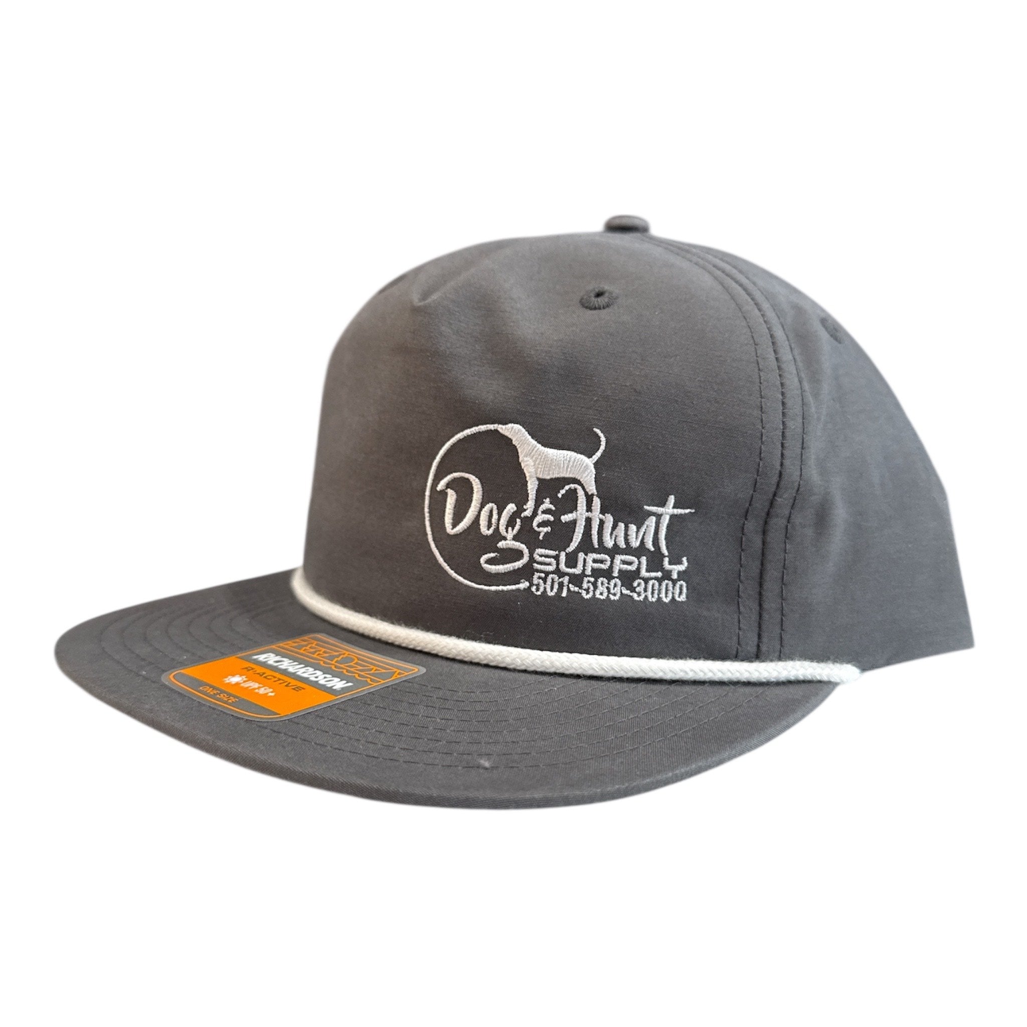 Dog and Hunt Gray Flat Bill Hat
