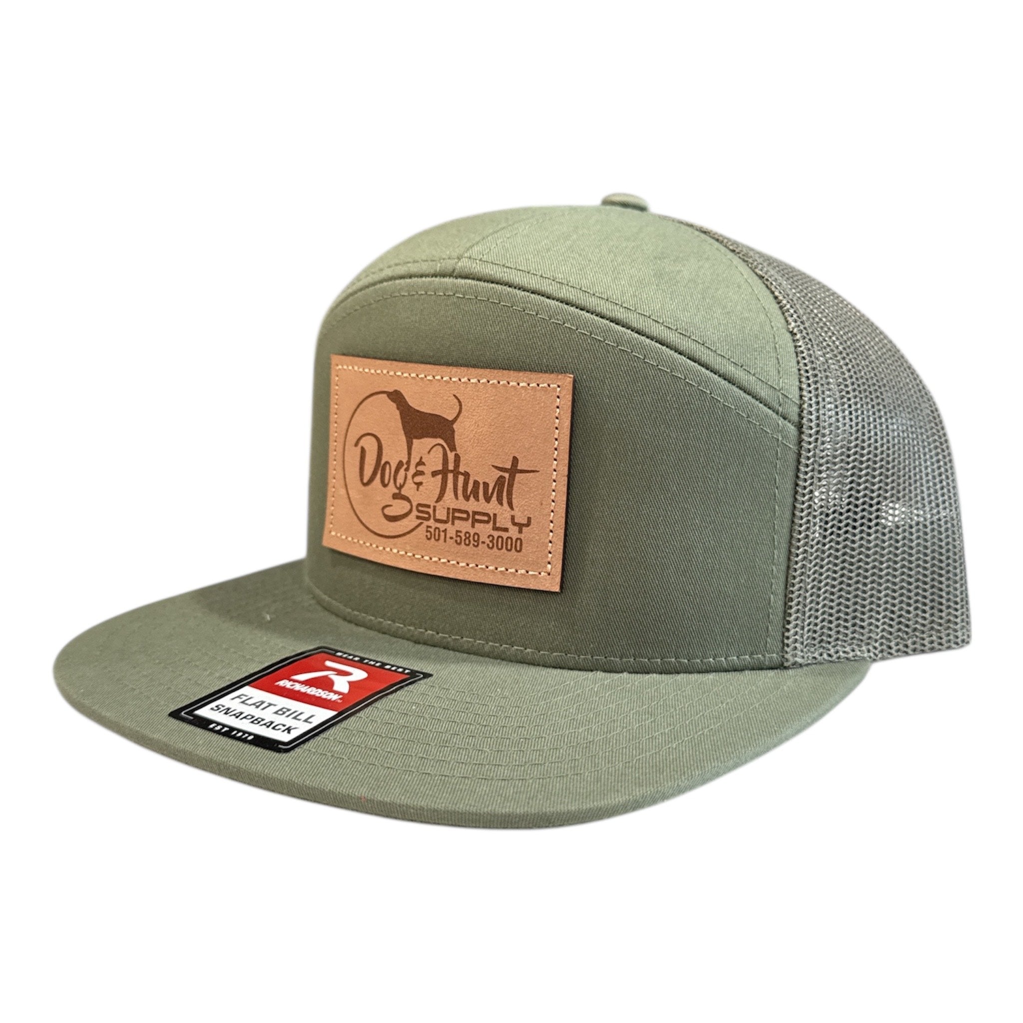 Dog and Hunt Olive Green 5 Panel w/ Patch