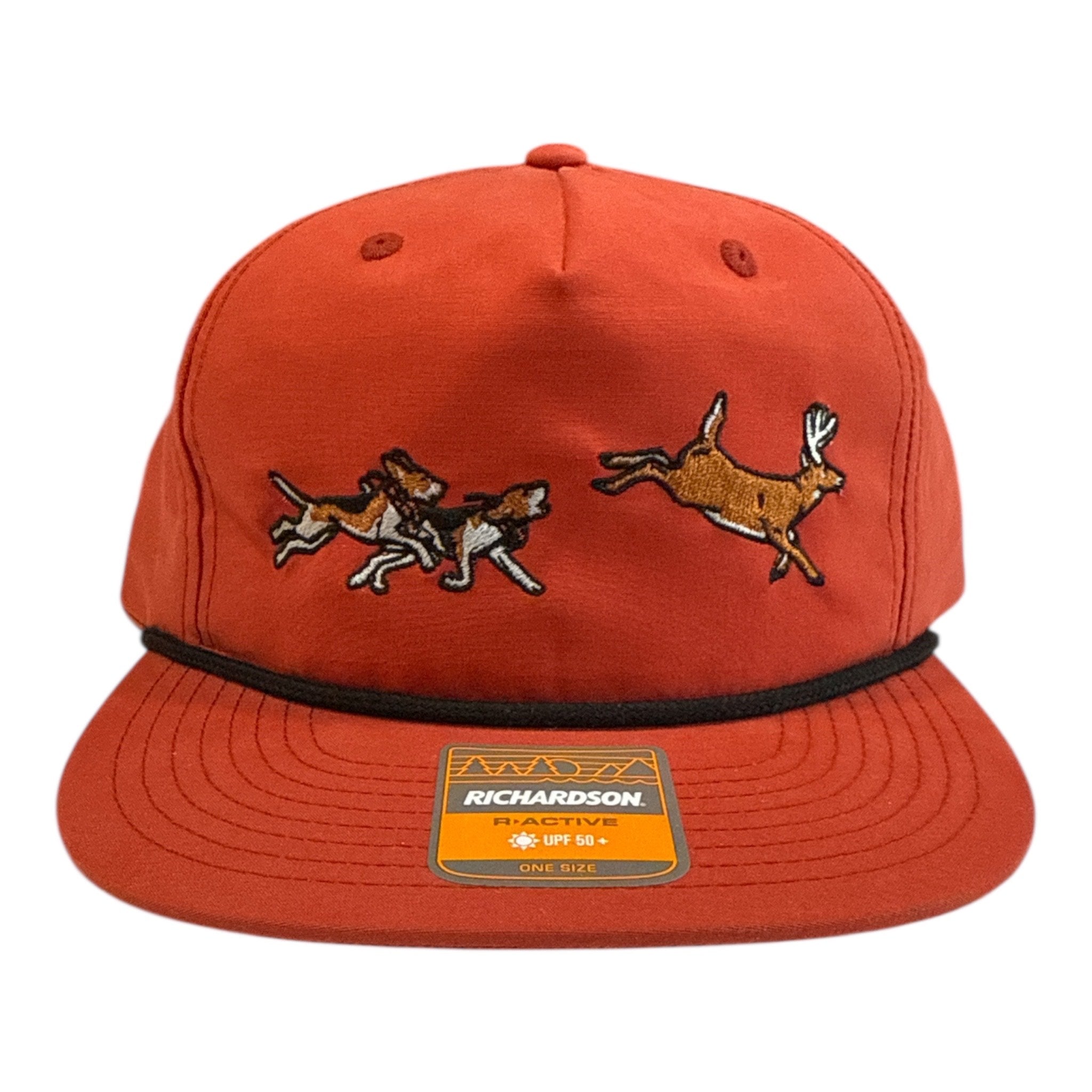 NEW Dog and Hunt Deer Run Orange Rope Hat