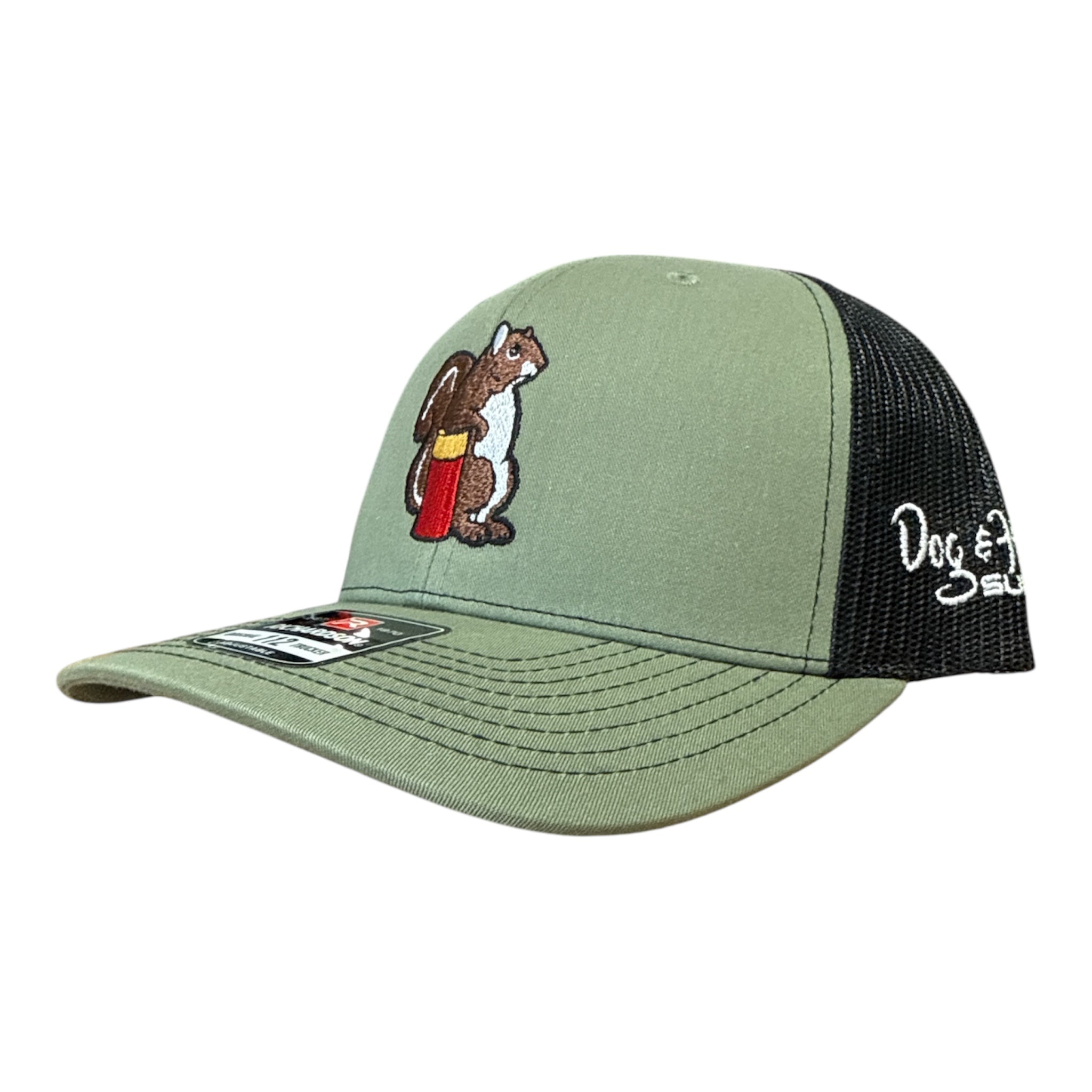 Dog and Hunt Squirrel Hunter Olive Green w/ Black Mesh