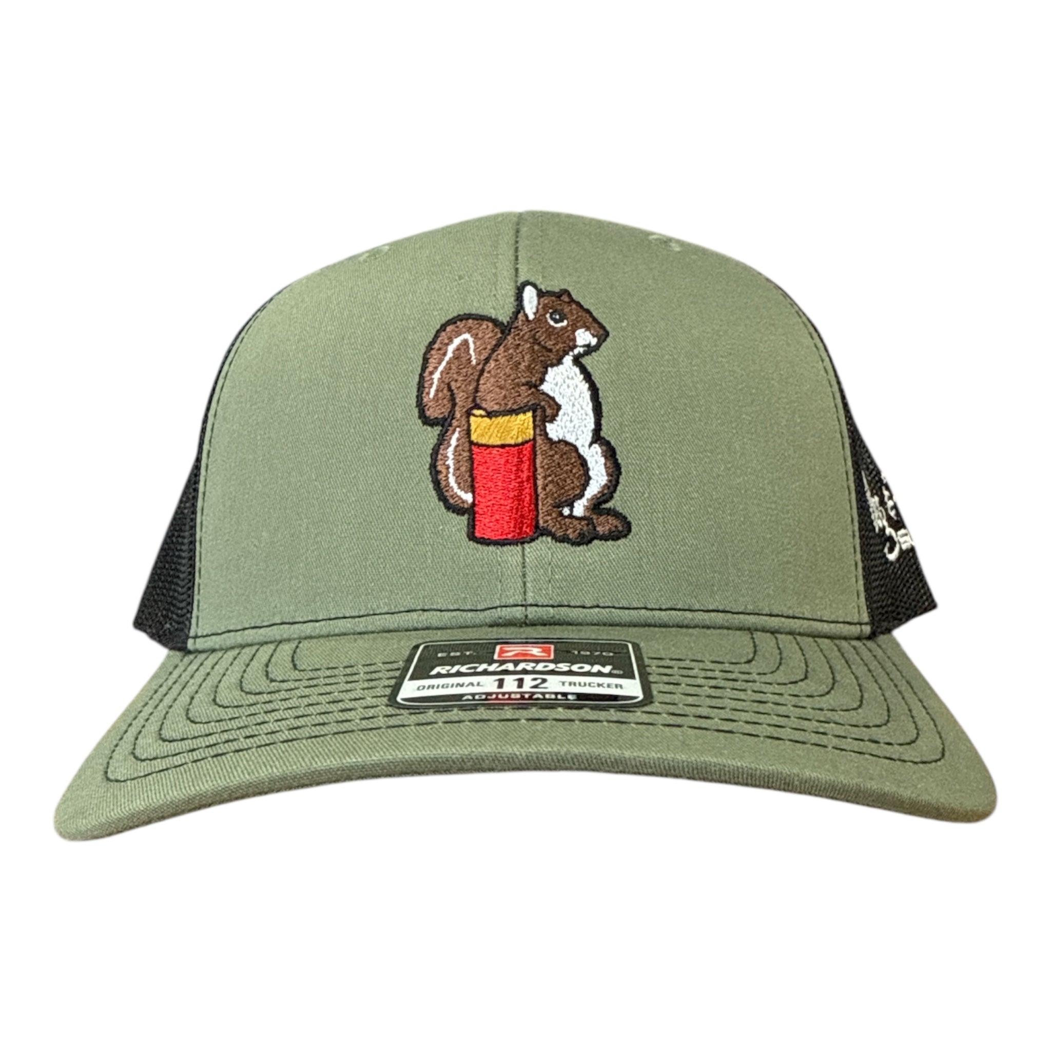 Dog and Hunt Squirrel Hunter Olive Green w/ Black Mesh